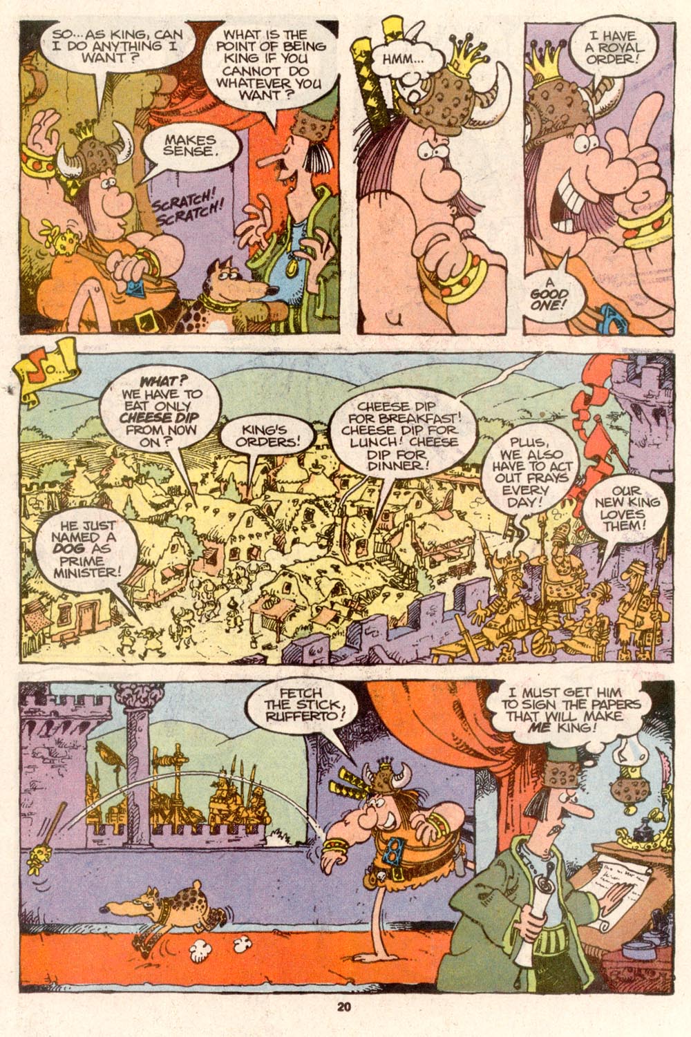 Read online Sergio Aragonés Groo the Wanderer comic -  Issue #75 - 16