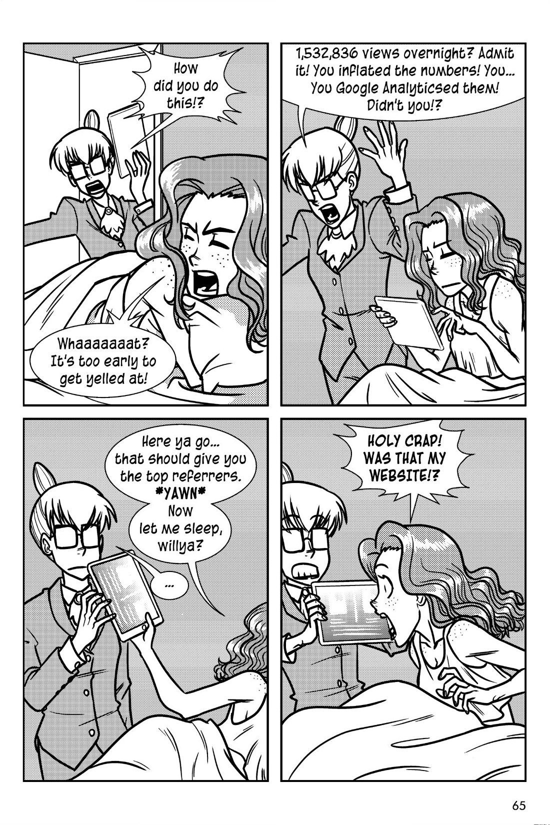 Read online Sandra On The Rocks comic -  Issue # TPB 1 (Part 1) - 65