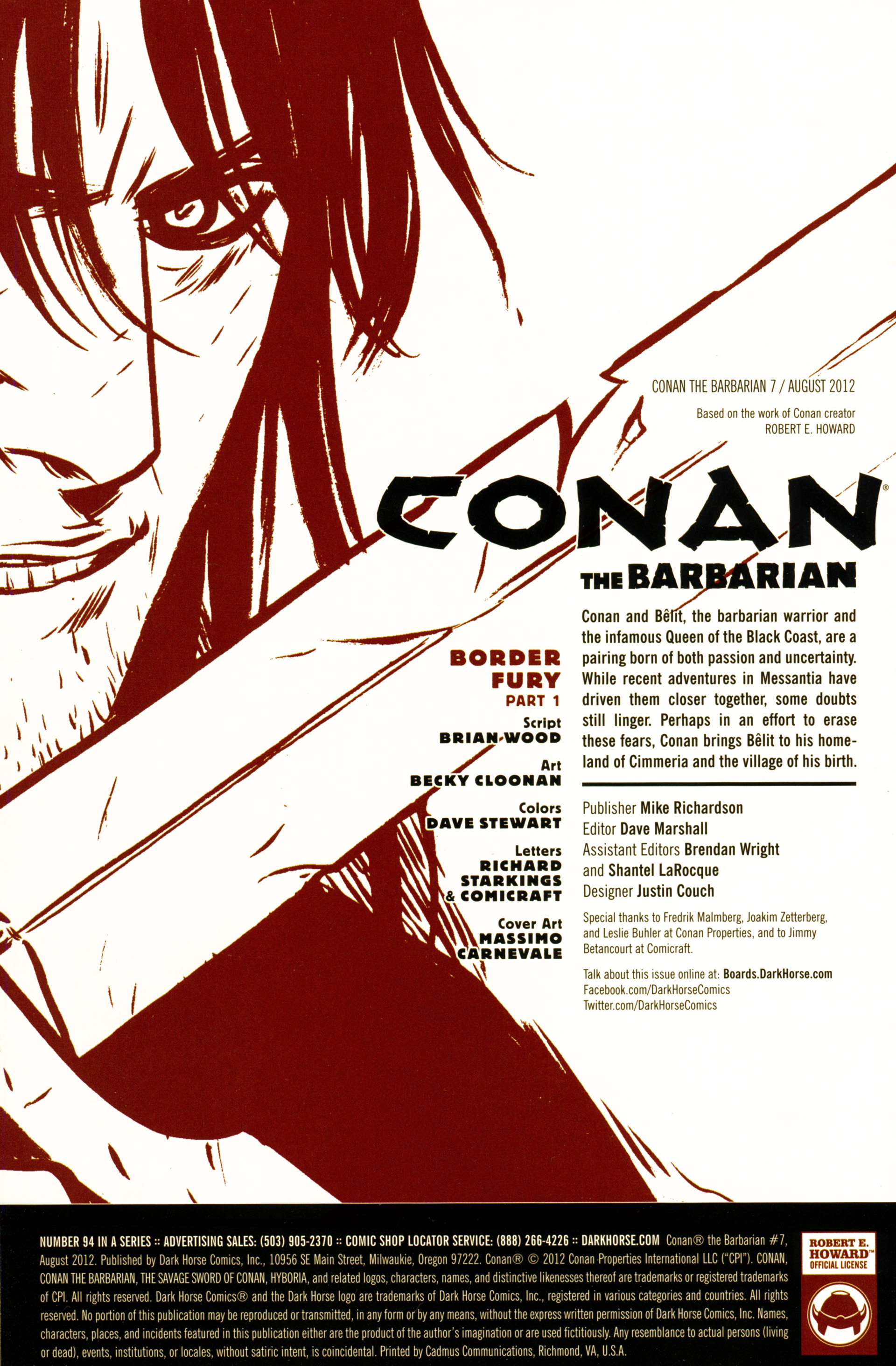 Read online Conan the Barbarian (2012) comic -  Issue #7 - 2