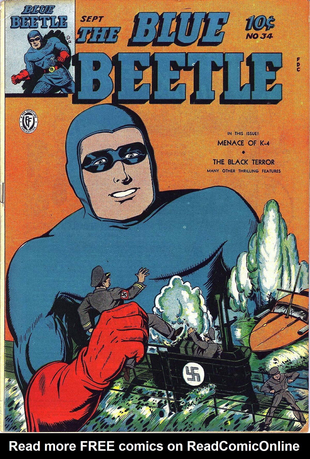Read online The Blue Beetle comic -  Issue #34 - 1