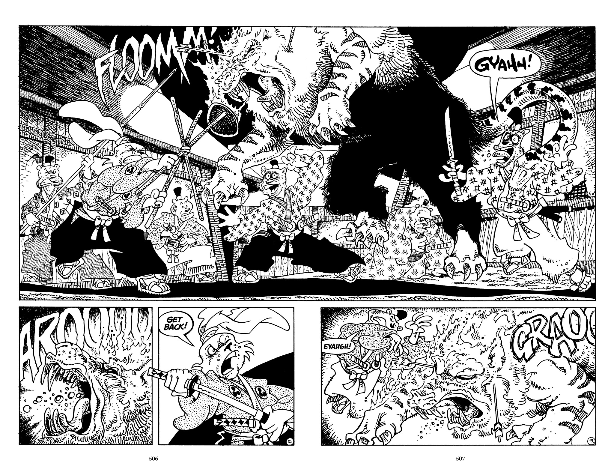 Read online The Usagi Yojimbo Saga comic -  Issue # TPB 1 - 495