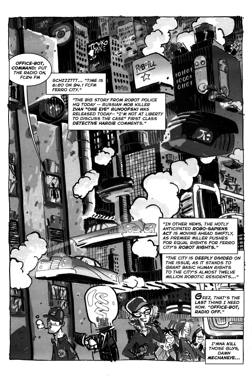Read online Ferro City comic -  Issue #1 - 8