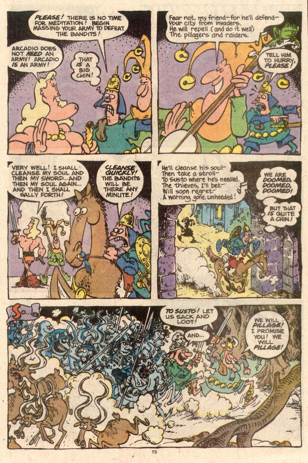 Read online Sergio Aragonés Groo the Wanderer comic -  Issue #59 - 15