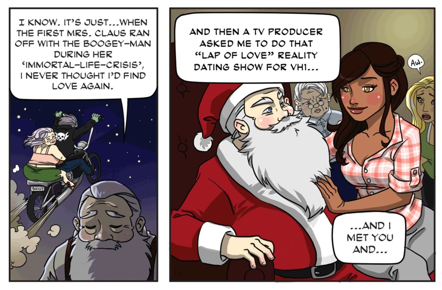 Read online Santa Versus Dracula comic -  Issue # TPB - 81