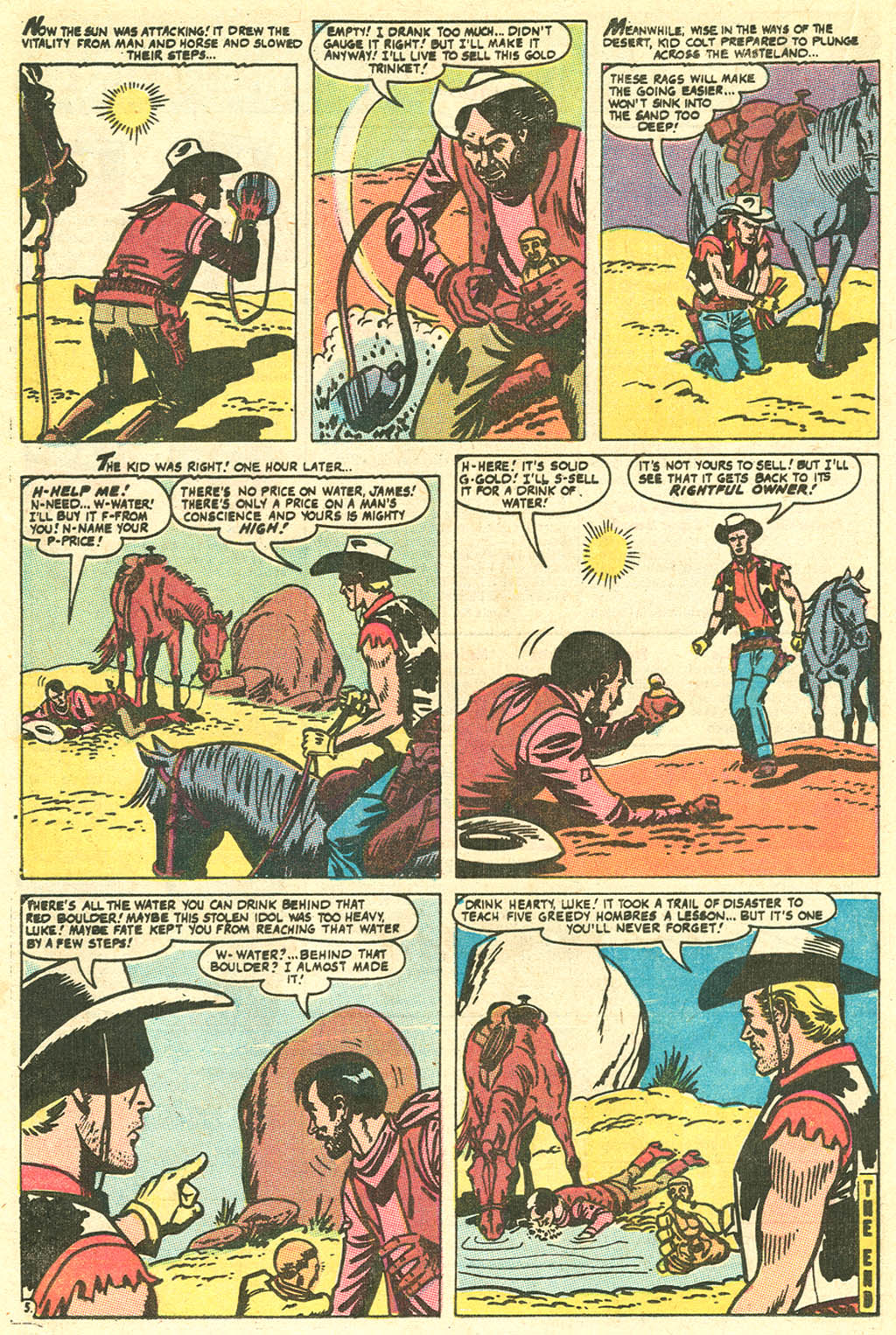 Read online Kid Colt Outlaw comic -  Issue #141 - 16