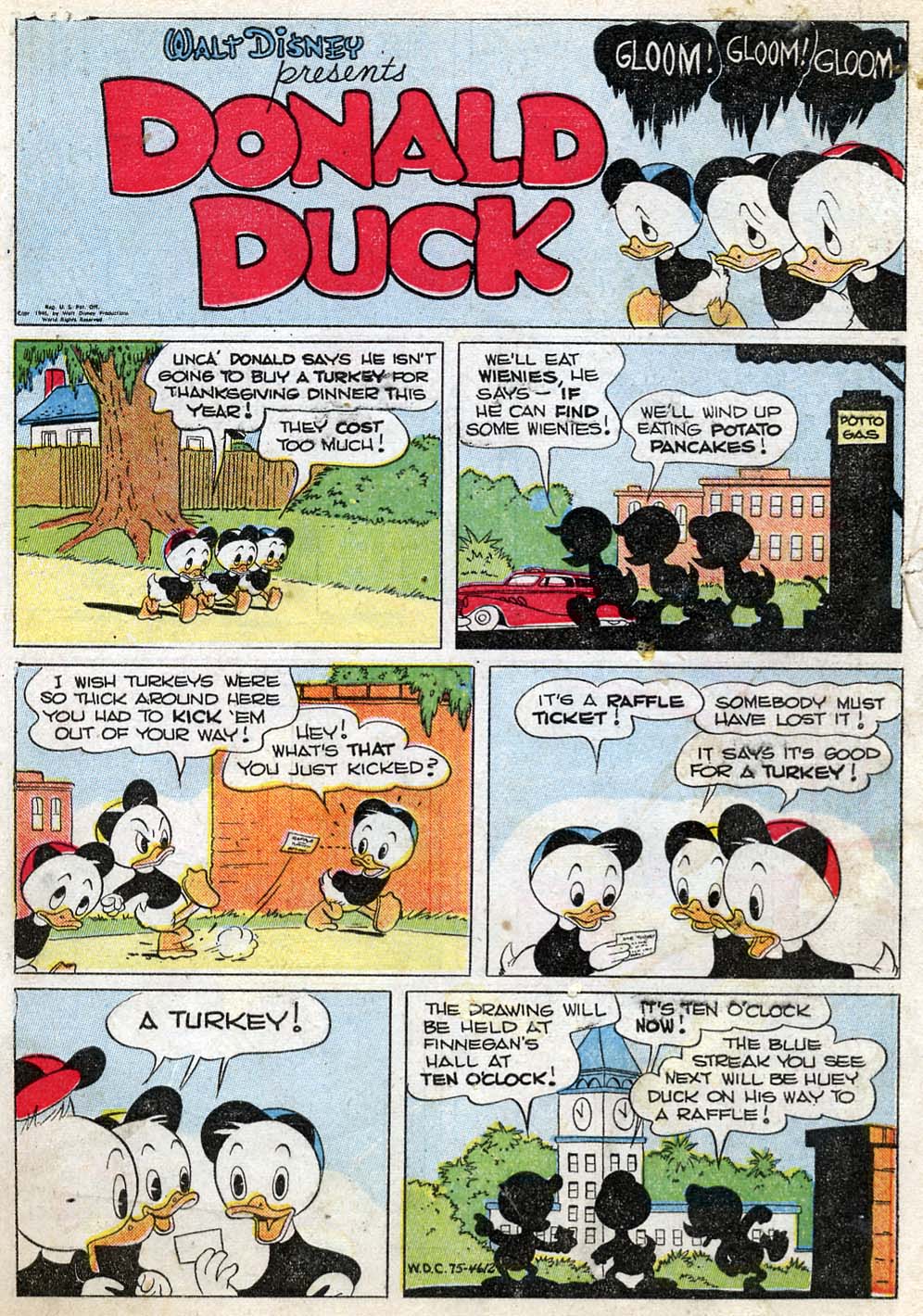 Read online Walt Disney's Comics and Stories comic -  Issue #75 - 3