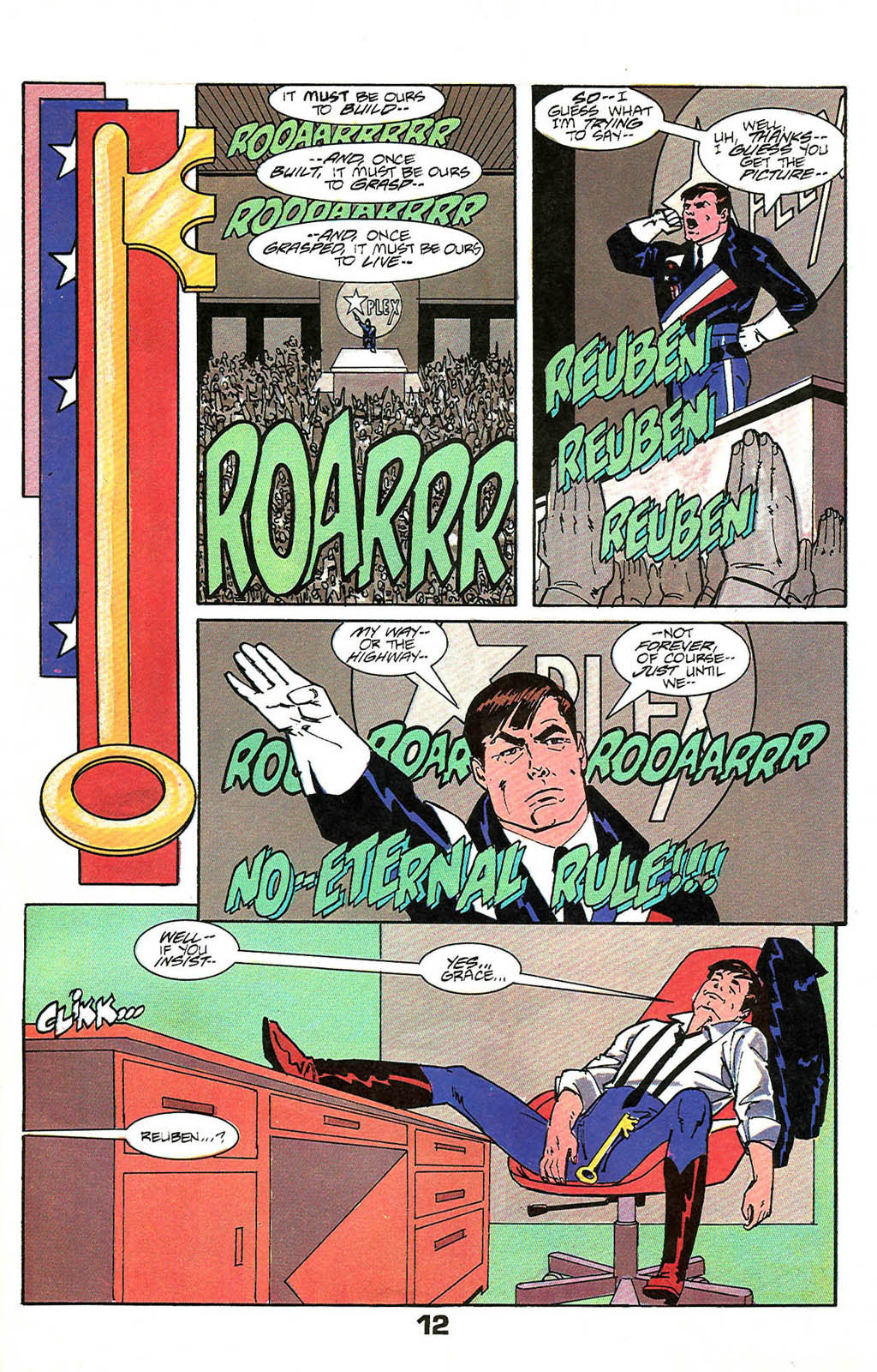 Read online American Flagg! comic -  Issue #50 - 16