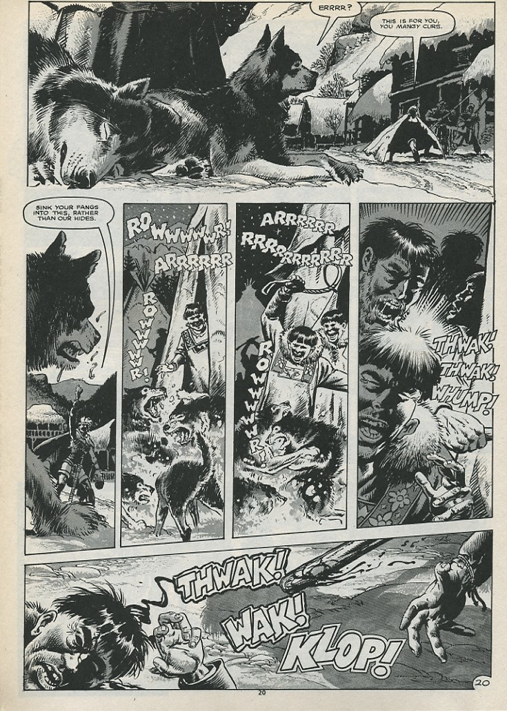 Read online The Savage Sword Of Conan comic -  Issue #179 - 22