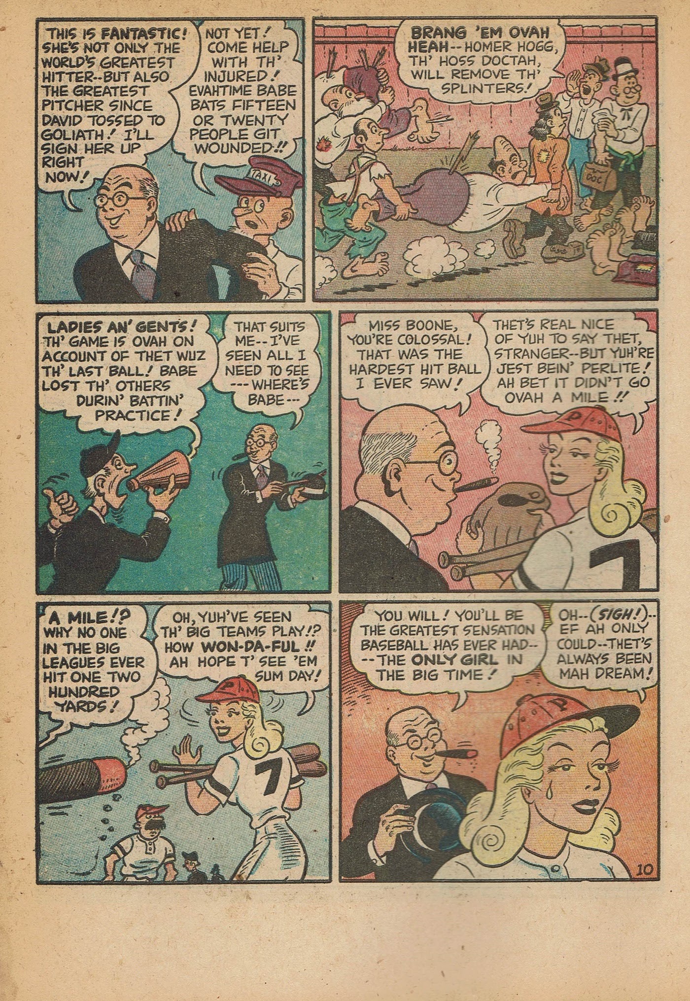 Read online Babe (1948) comic -  Issue #1 - 12