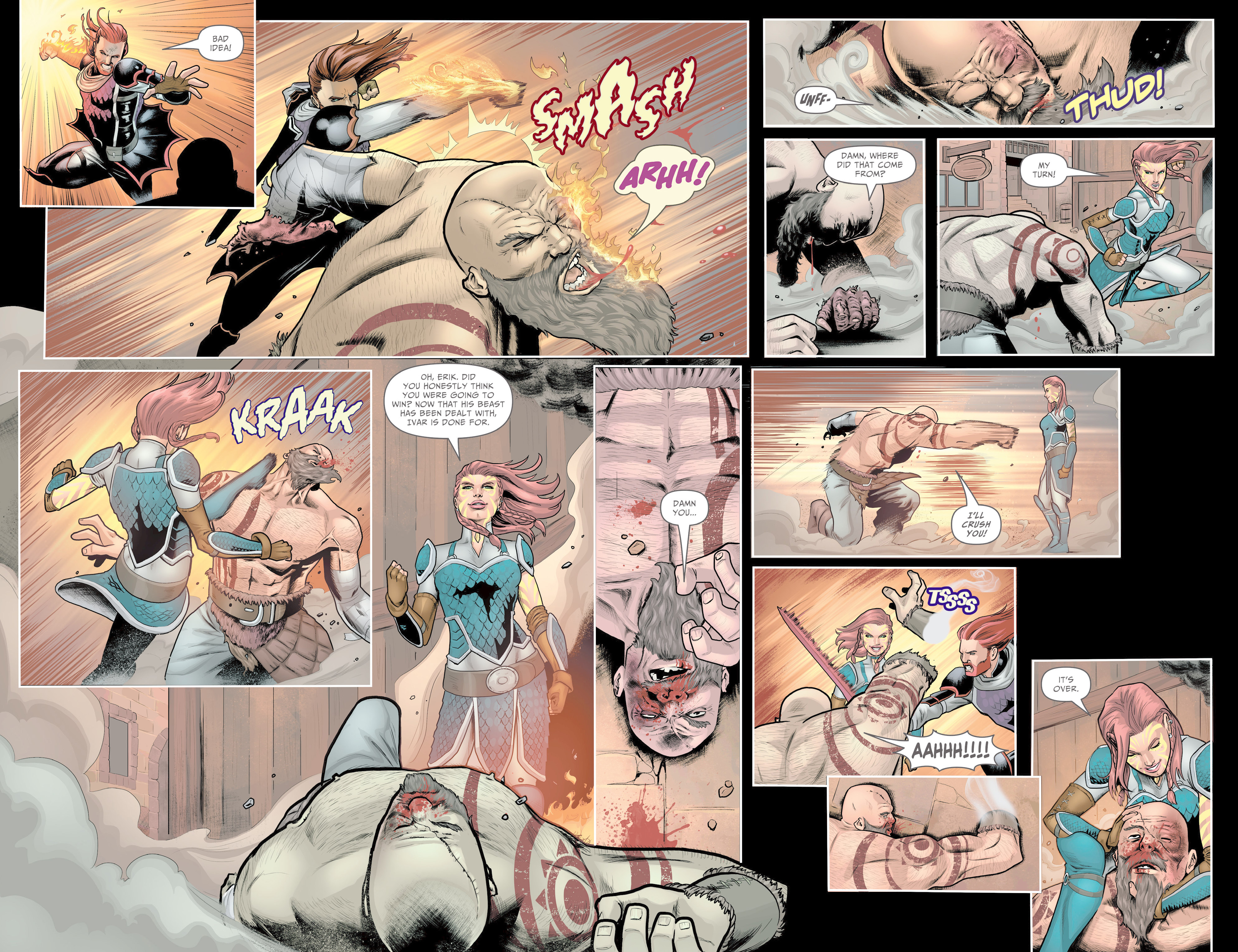 Read online Dragonsblood comic -  Issue #3 - 10