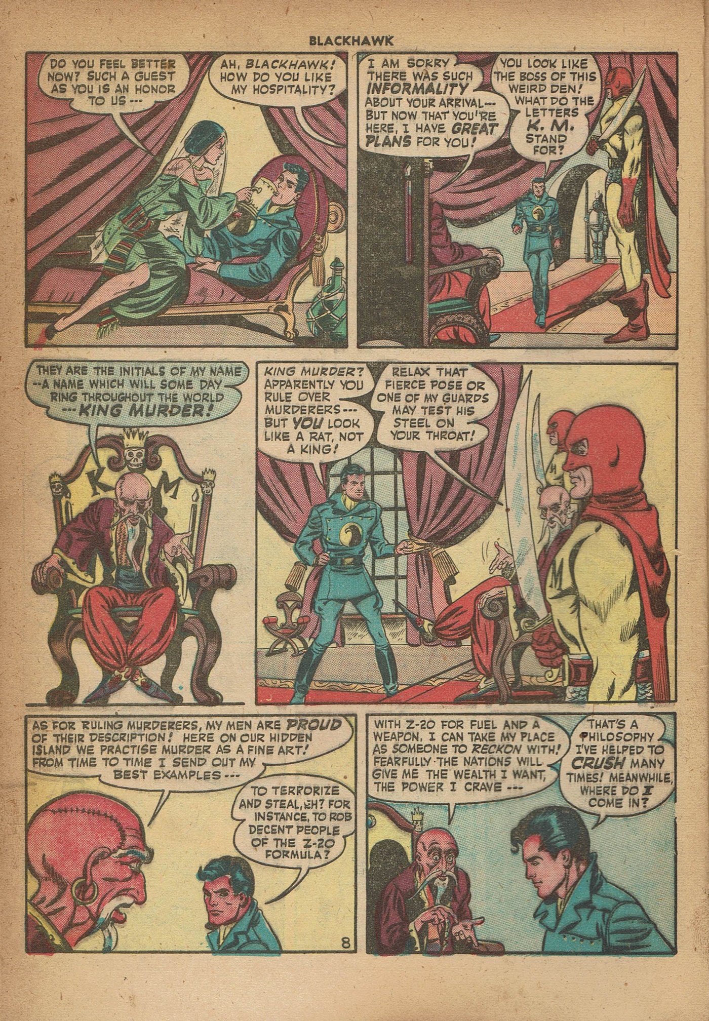 Read online Blackhawk (1957) comic -  Issue #13 - 10