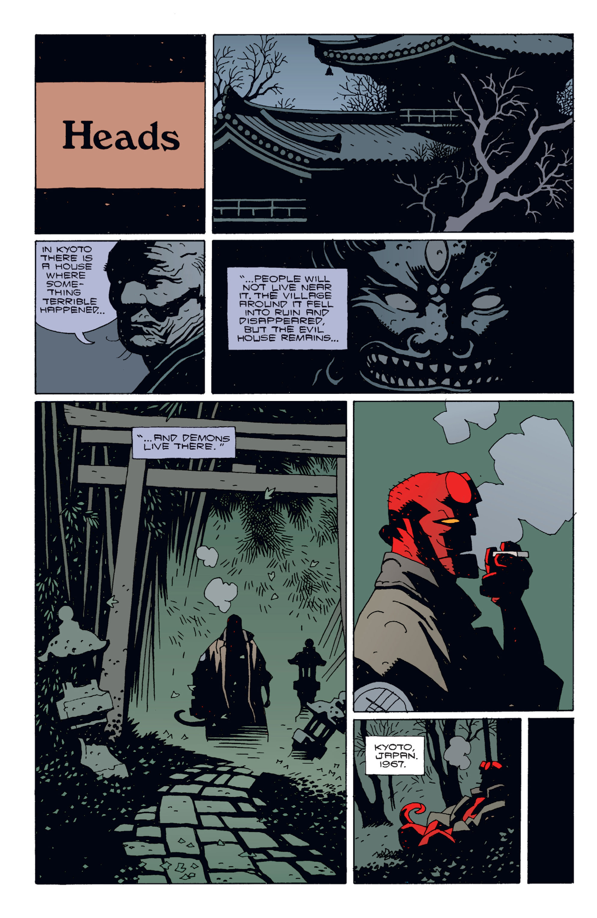 Read online Hellboy comic -  Issue #4 - 35