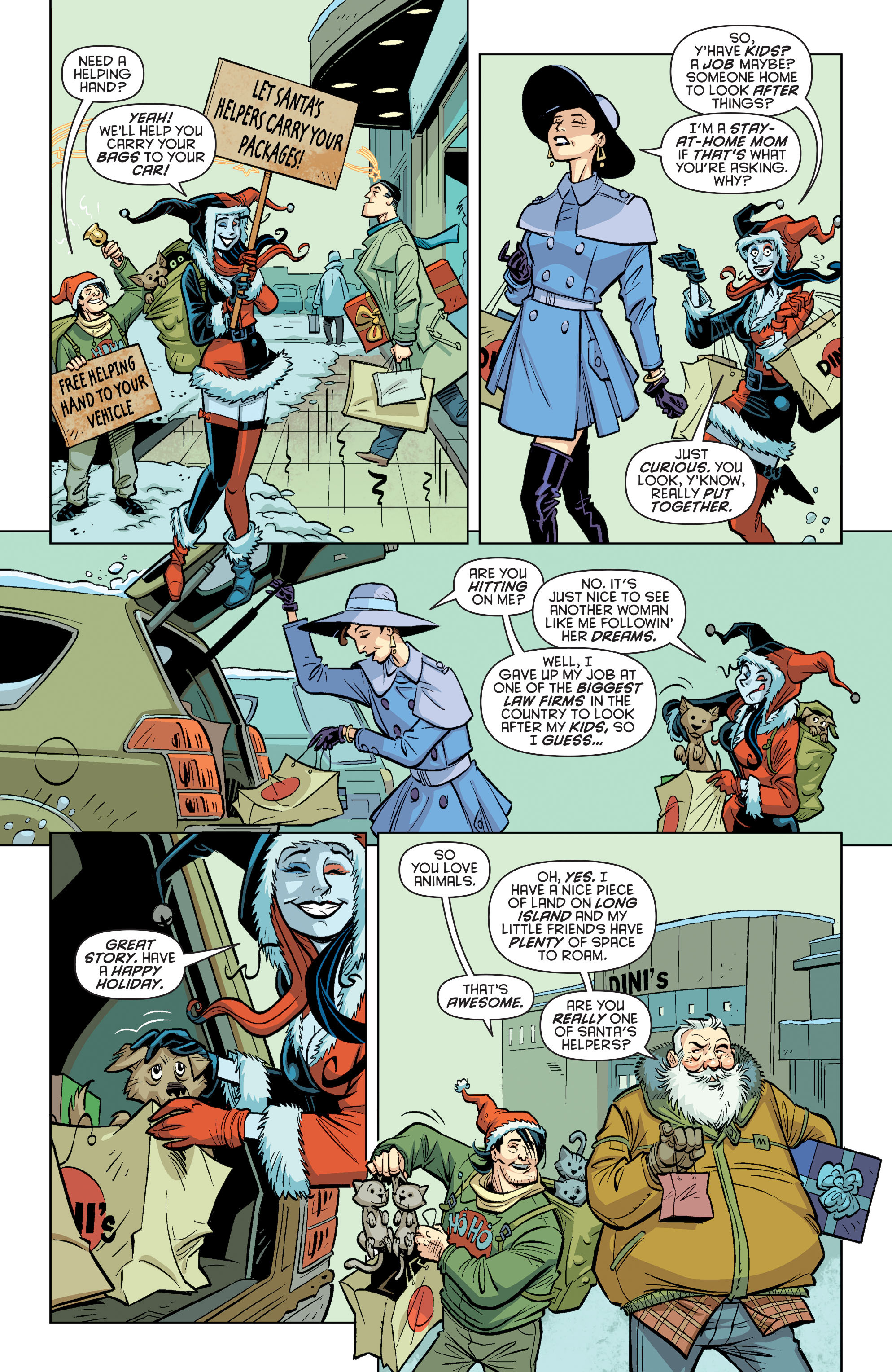 Read online Harley Quinn Holiday Special comic -  Issue # Full - 4