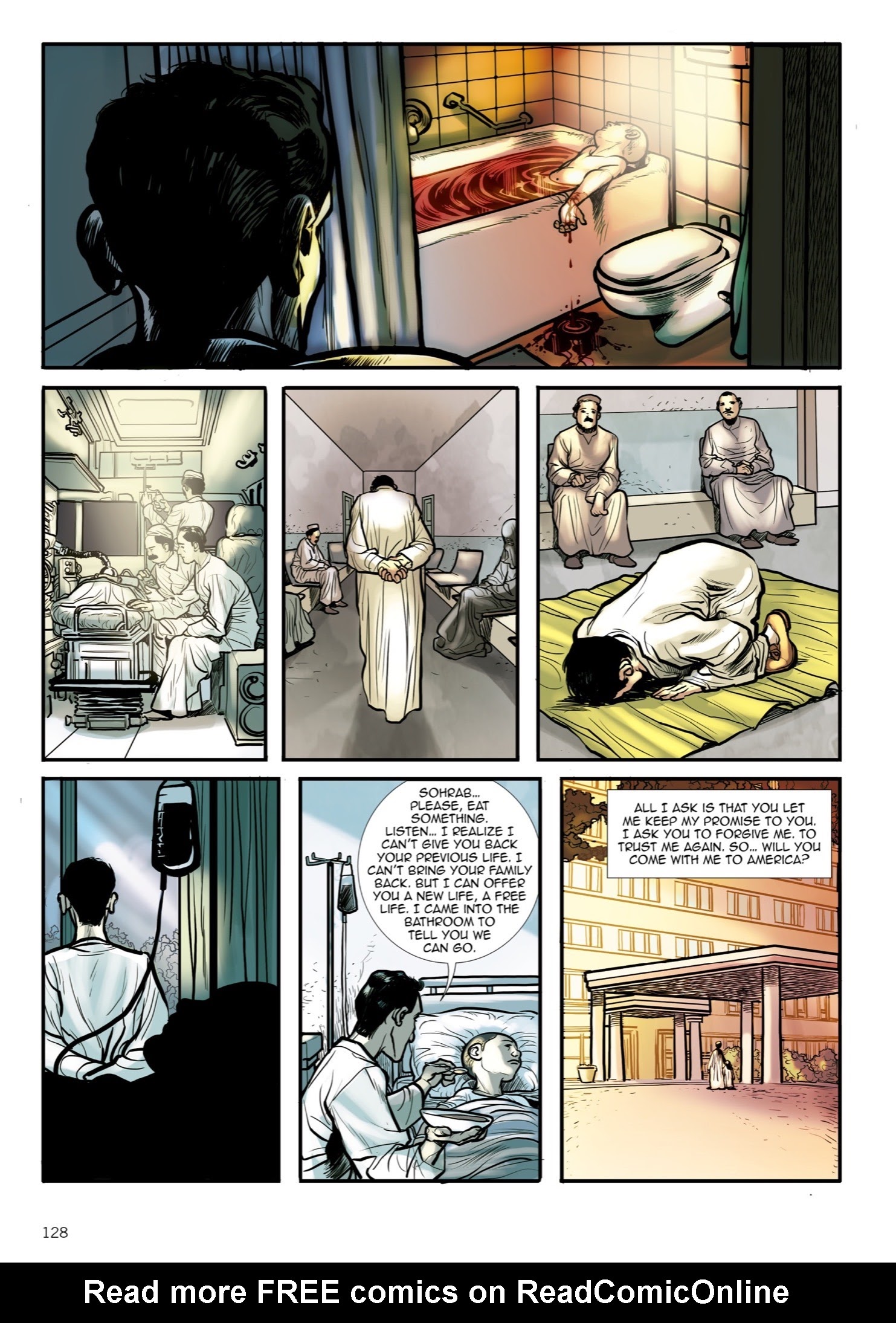 Read online The Kite Runner comic -  Issue # TPB - 129