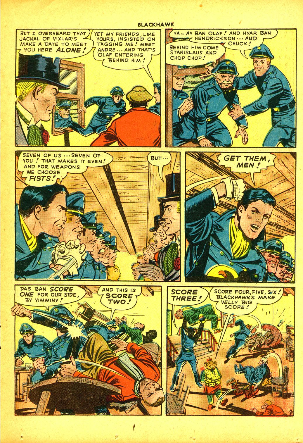 Read online Blackhawk (1957) comic -  Issue #18 - 21
