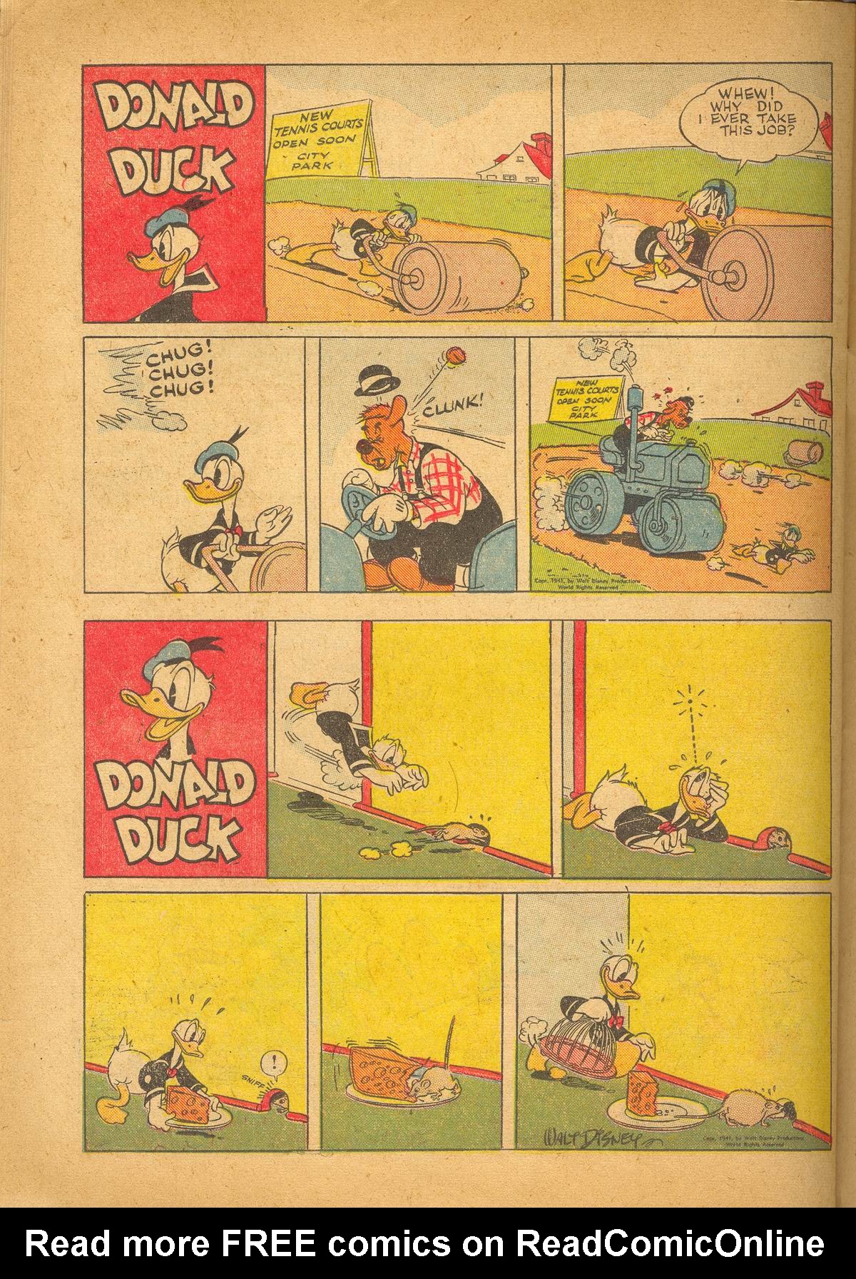 Read online Walt Disney's Comics and Stories comic -  Issue #55 - 36