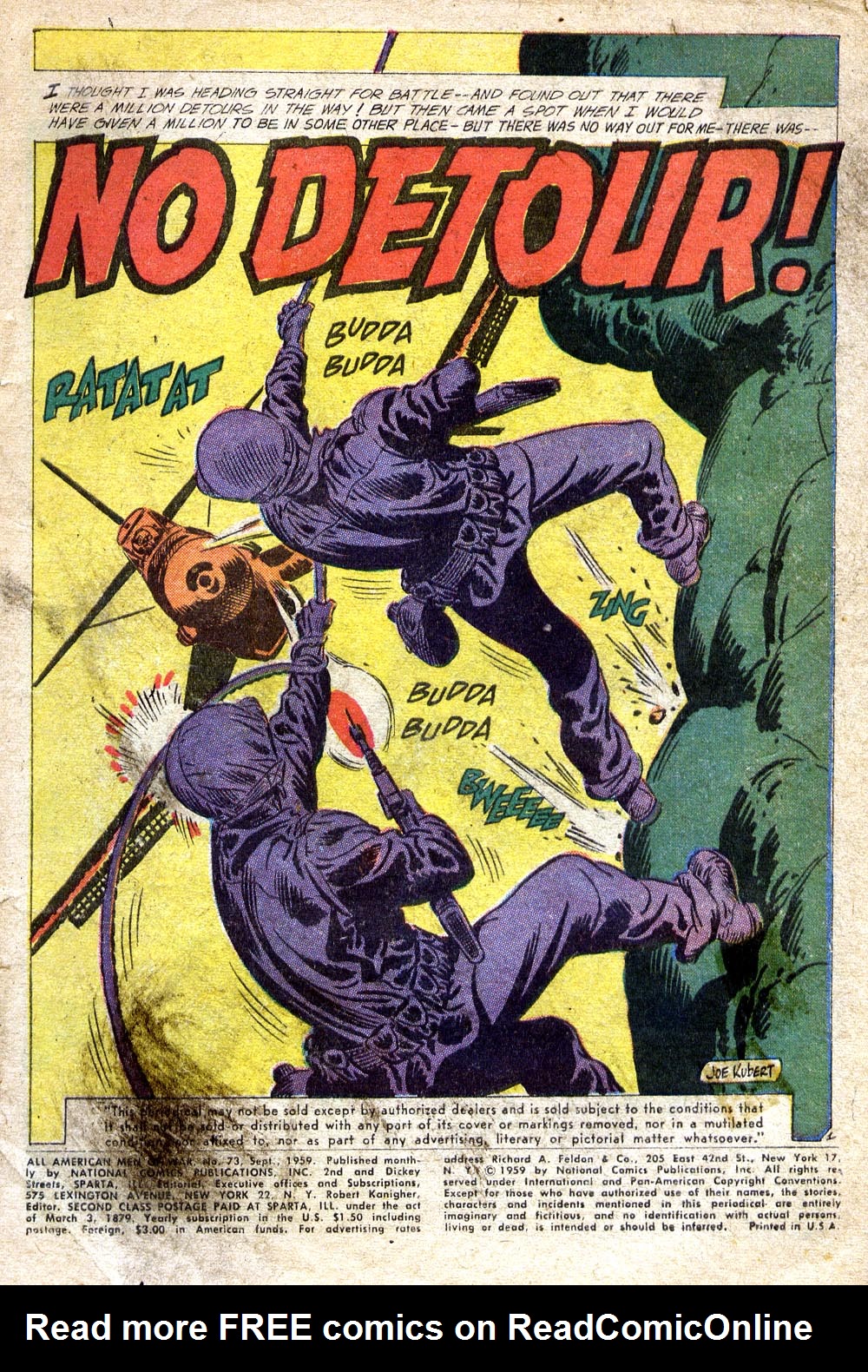 Read online All-American Men of War comic -  Issue #73 - 3