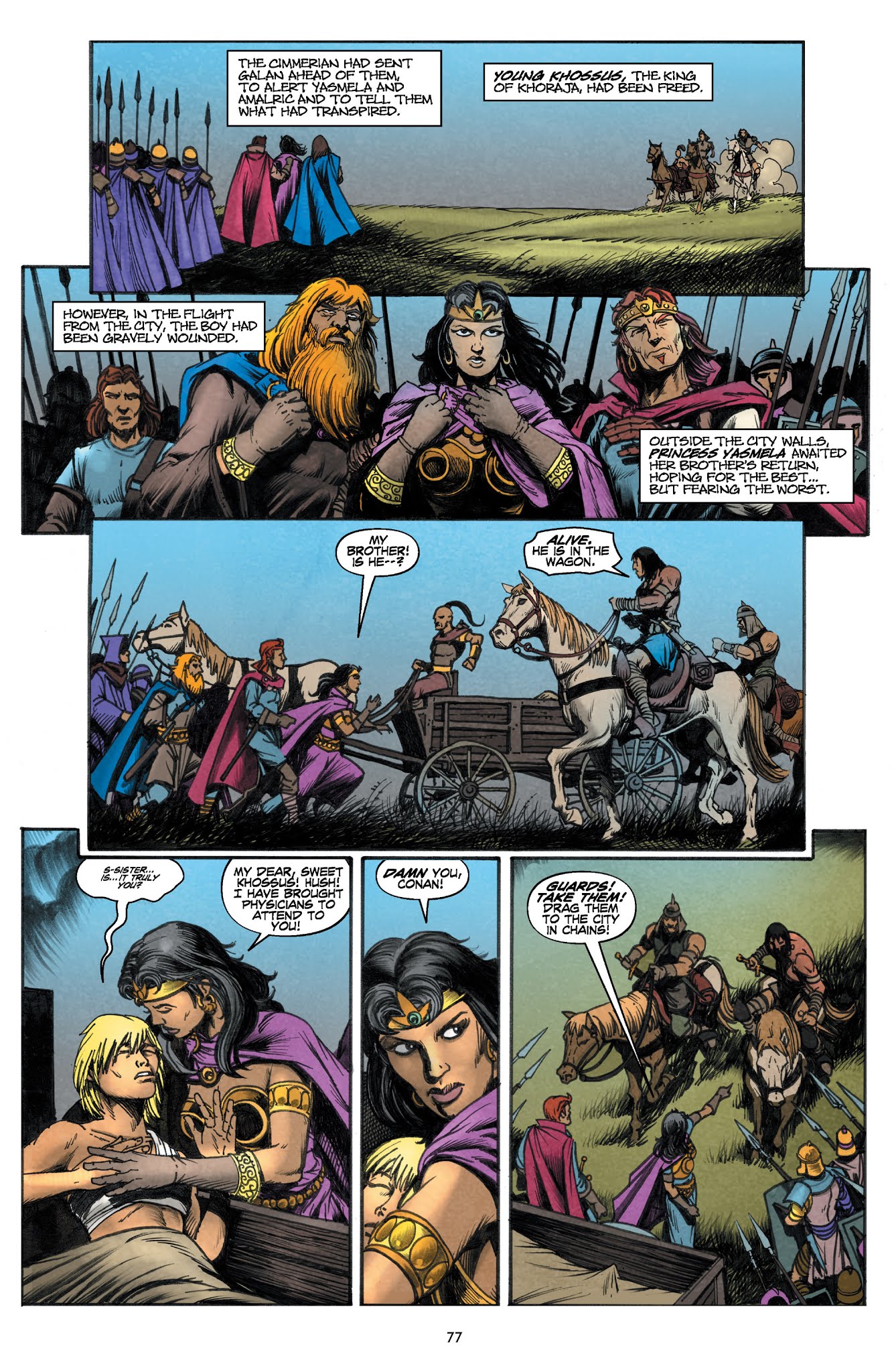 Read online Conan Omnibus comic -  Issue # TPB 4 (Part 1) - 77