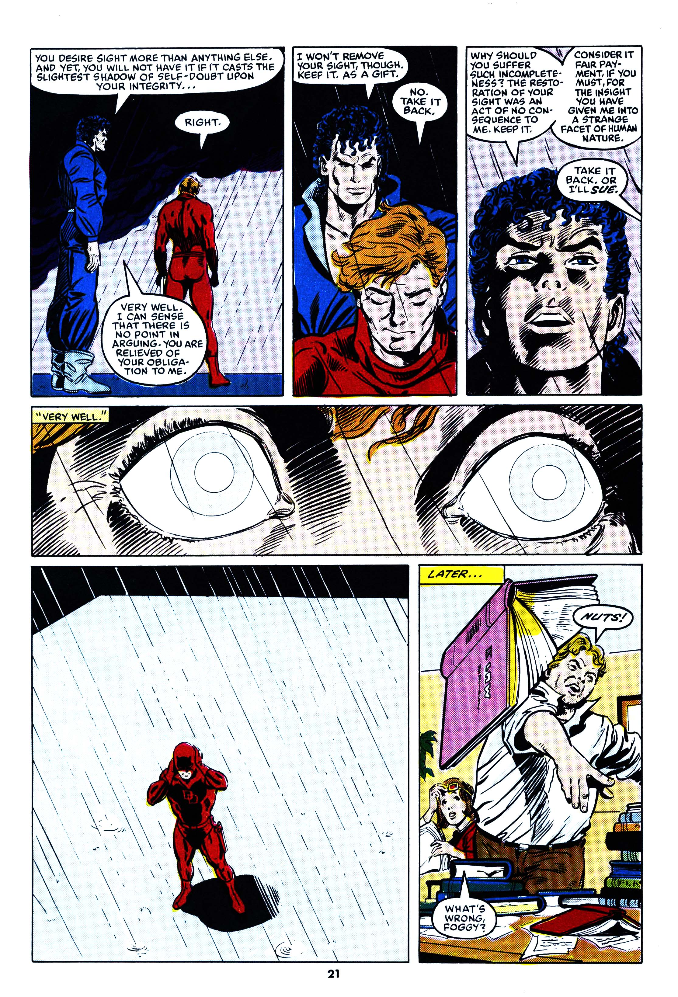 Read online Secret Wars (1985) comic -  Issue #51 - 21