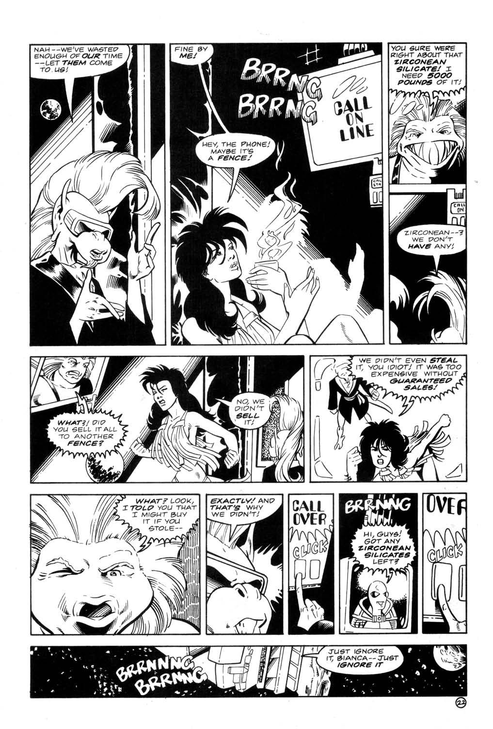 Aristocratic Xtraterrestrial Time-Traveling Thieves issue 4 - Page 24
