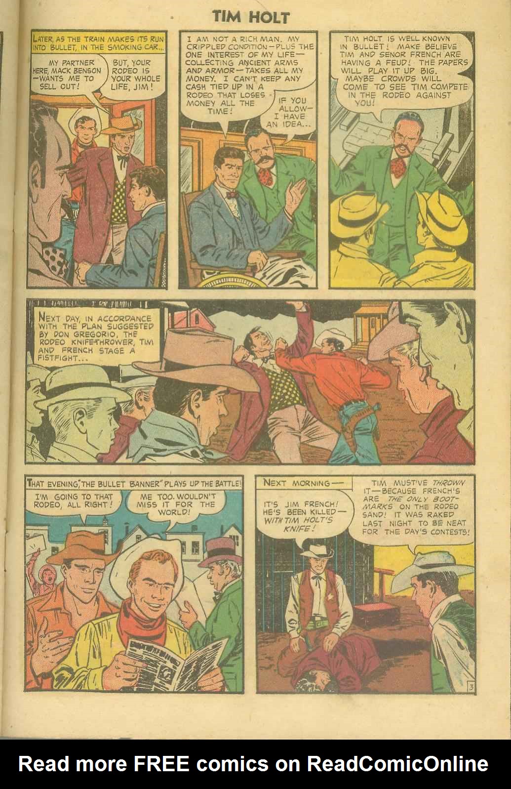 Read online Tim Holt comic -  Issue #33 - 29