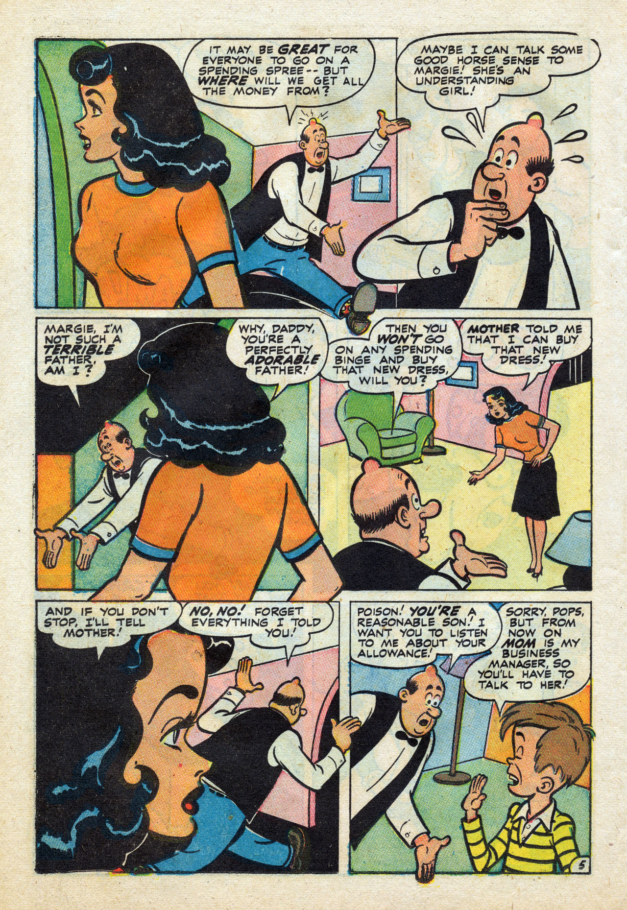 Read online Georgie Comics (1945) comic -  Issue #12 - 38