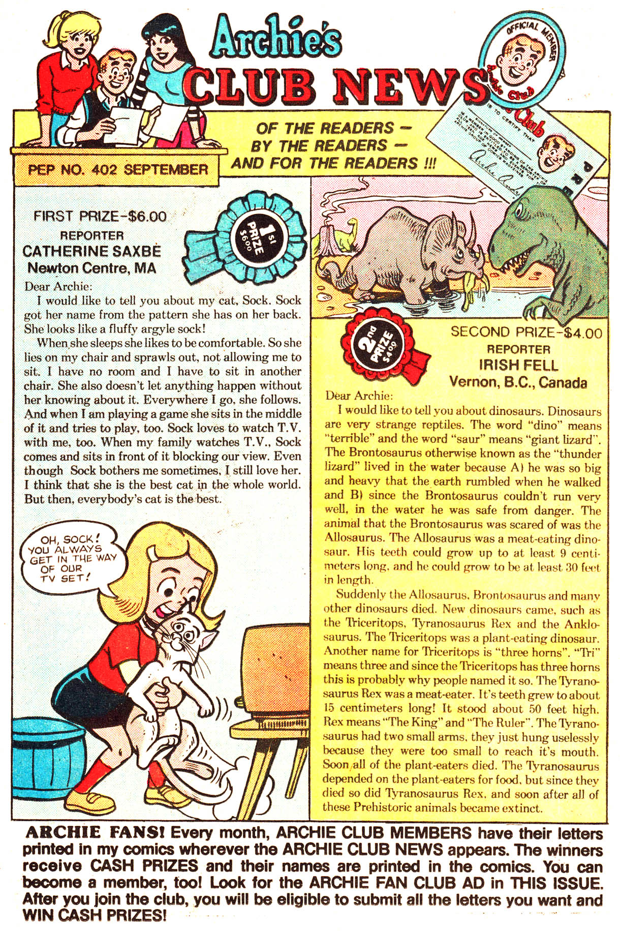Read online Pep Comics comic -  Issue #402 - 26