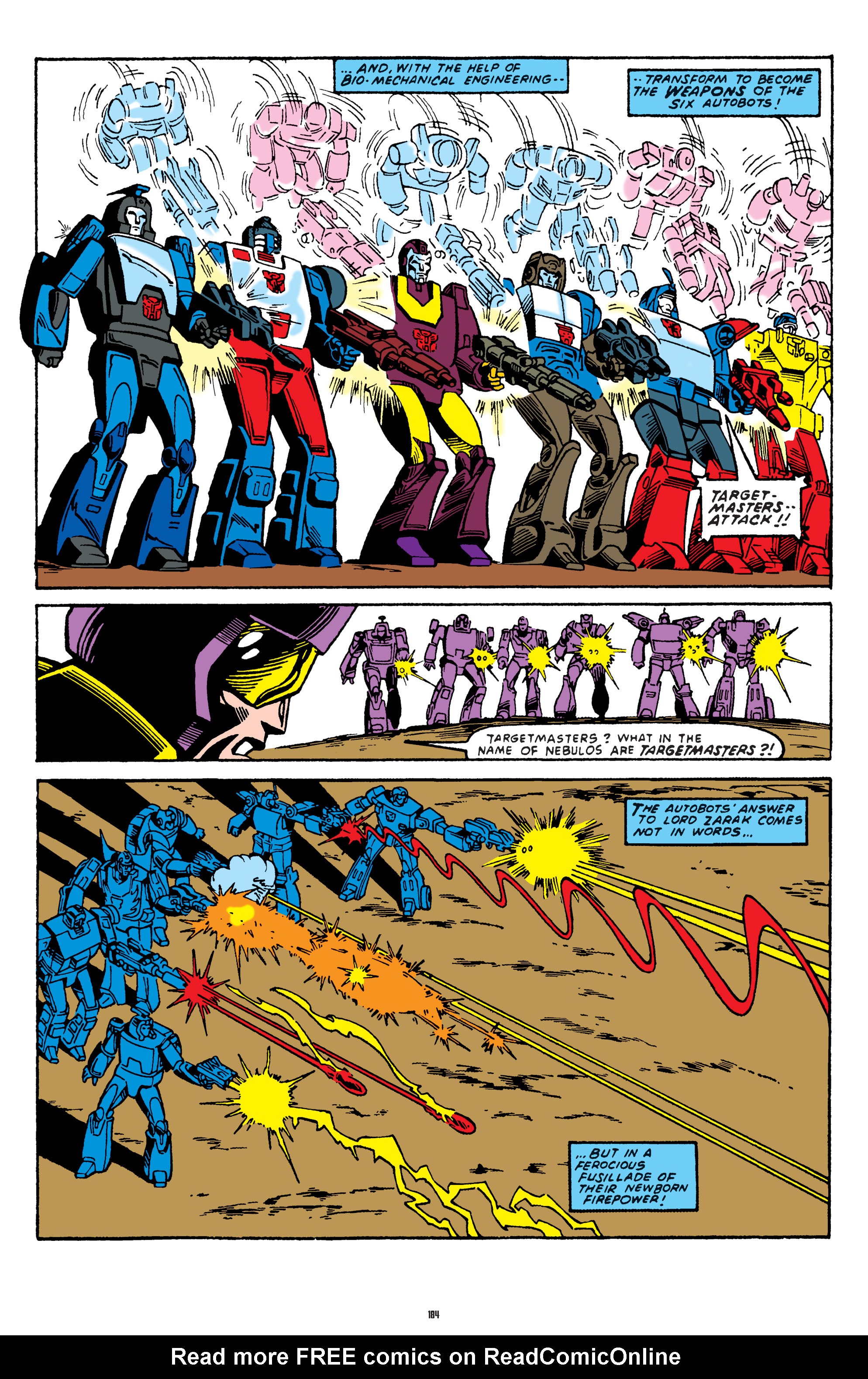 Read online The Transformers Classics comic -  Issue # TPB 7 - 183