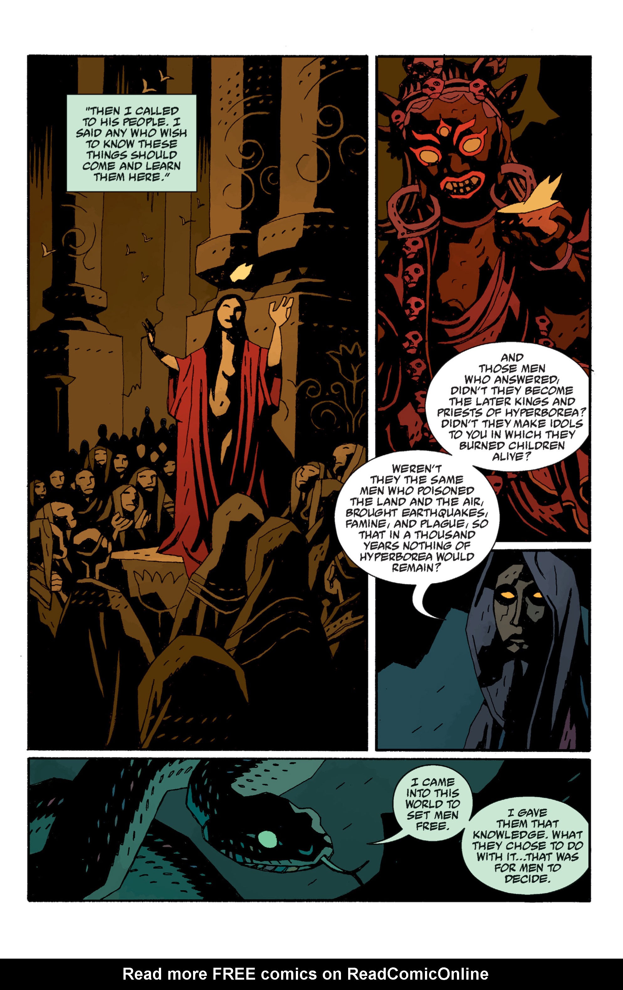 Read online Hellboy comic -  Issue #8 - 172