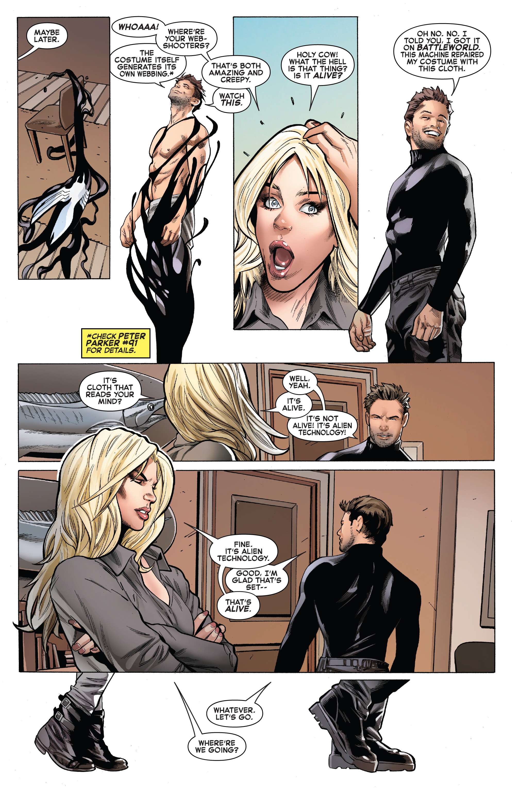 Read online Symbiote Spider-Man comic -  Issue #1 - 21