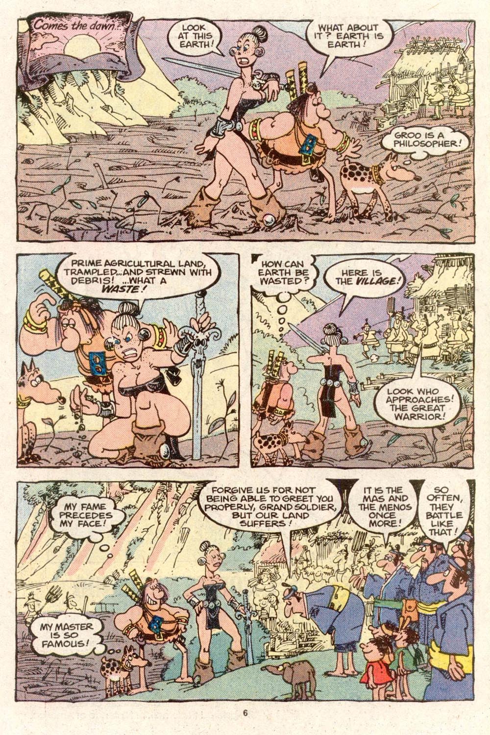 Read online Sergio Aragonés Groo the Wanderer comic -  Issue #51 - 6