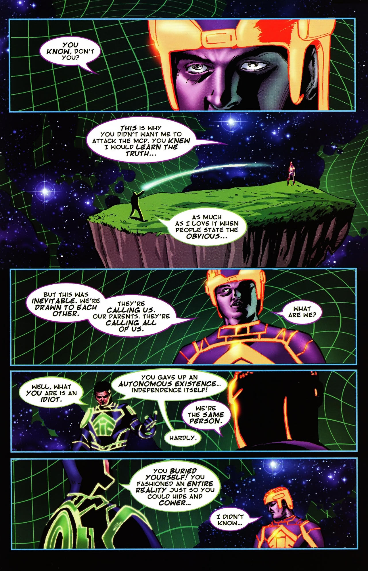 Read online TRON: Ghost in the Machine comic -  Issue #6 - 16