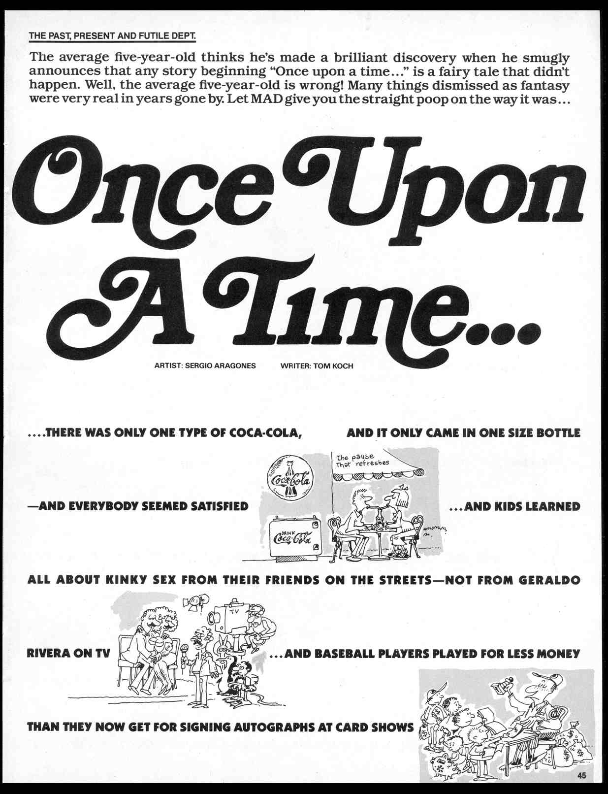 Read online MAD comic -  Issue #306 - 47