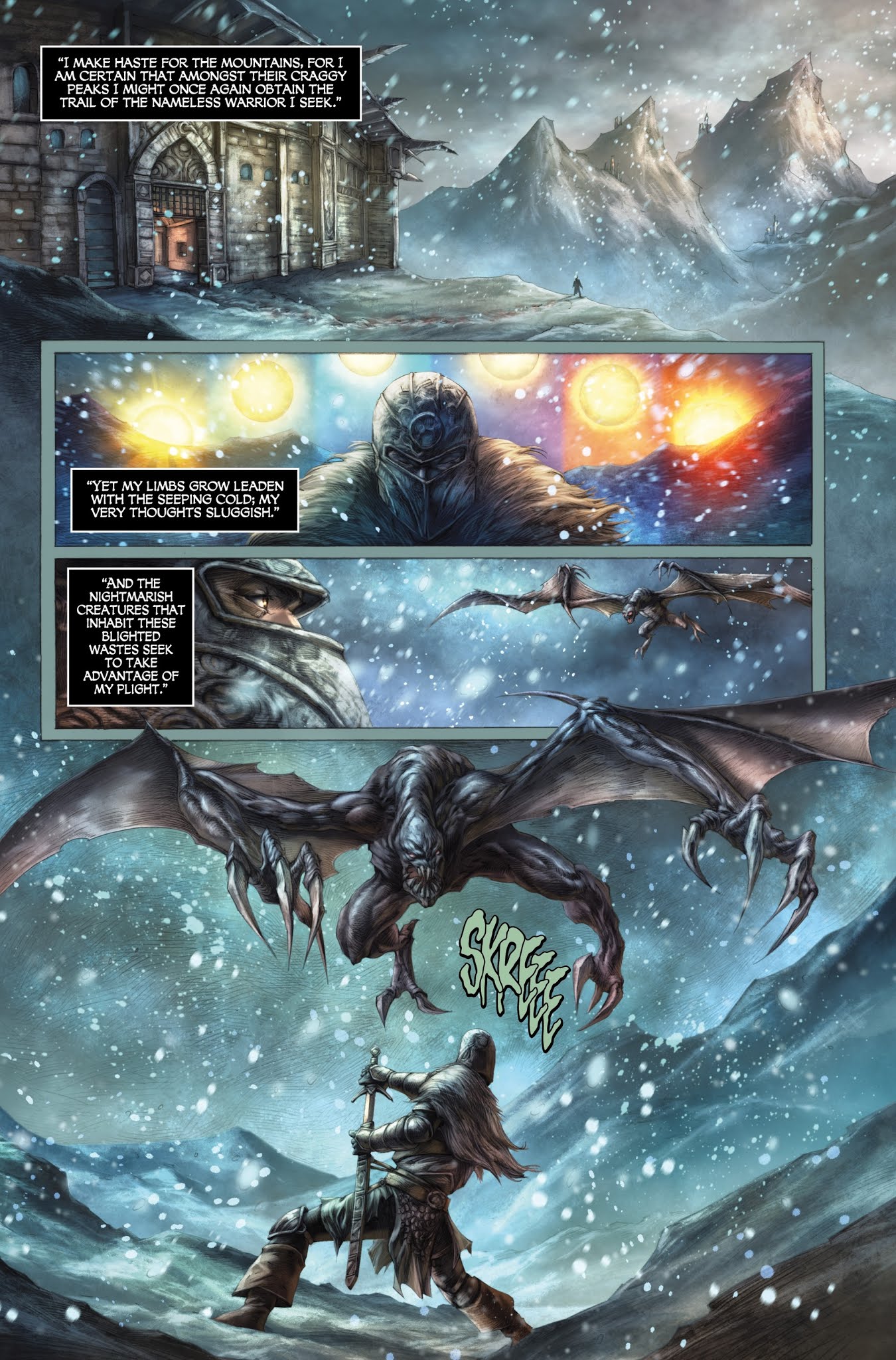 Read online Dark Souls: Winter's Spite comic -  Issue #2 - 13