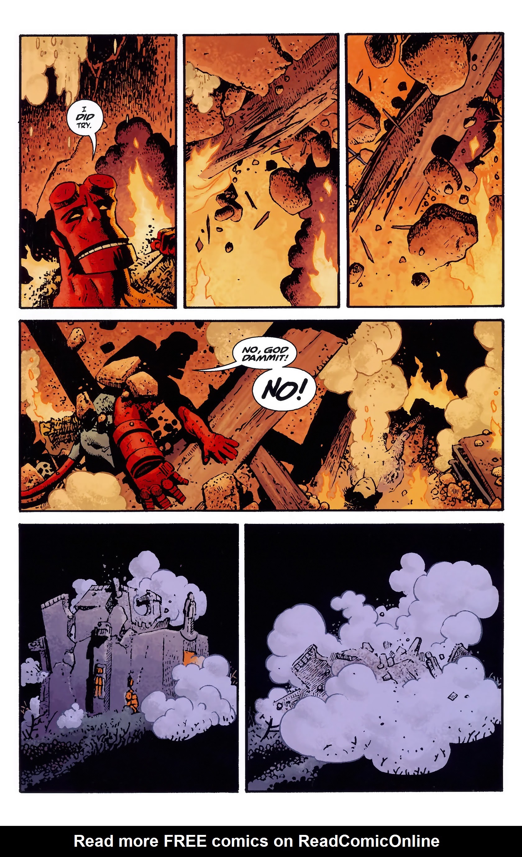 Read online Hellboy: House of the Living Dead comic -  Issue # TPB - 51