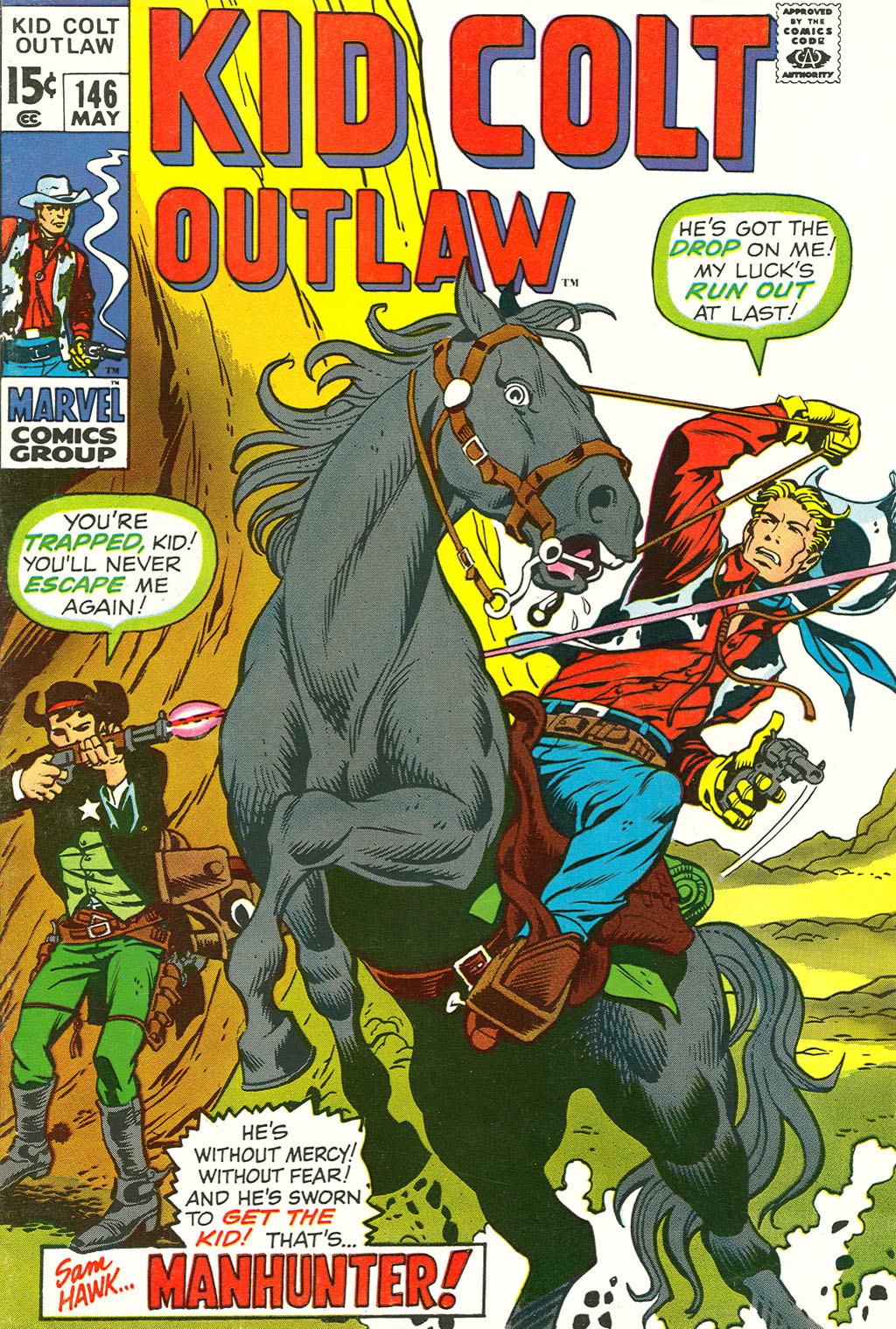 Read online Kid Colt Outlaw comic -  Issue #146 - 1
