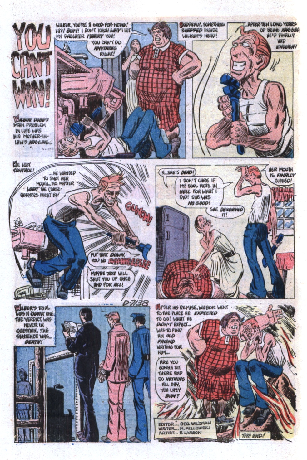 Read online Haunted Love (1973) comic -  Issue #11 - 32