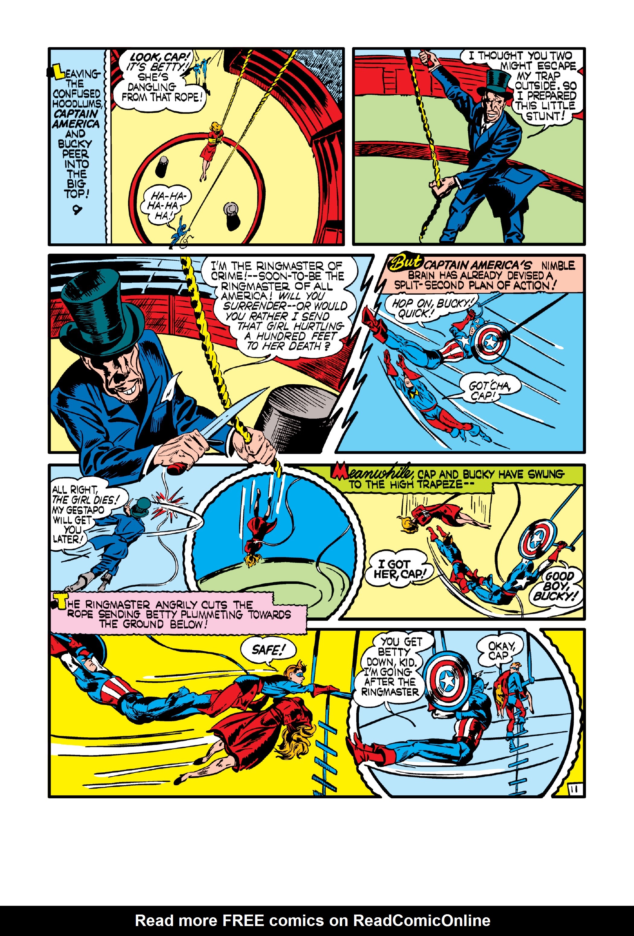 Read online Marvel Masterworks: Golden Age Captain America comic -  Issue # TPB 2 (Part 1) - 19