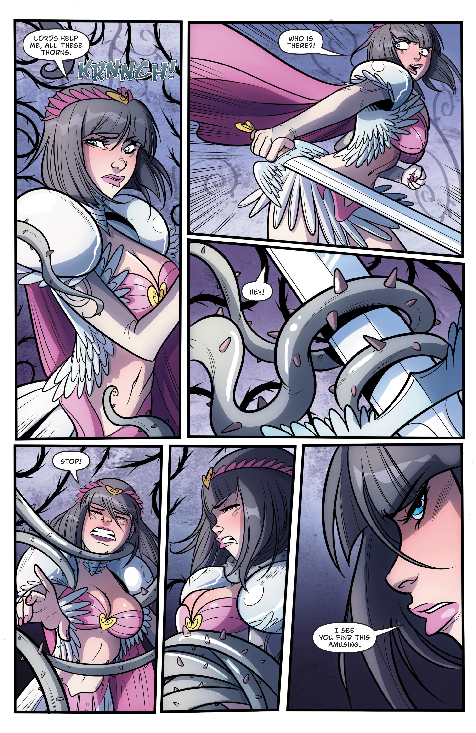 Read online Damsels in Excess comic -  Issue #4 - 17