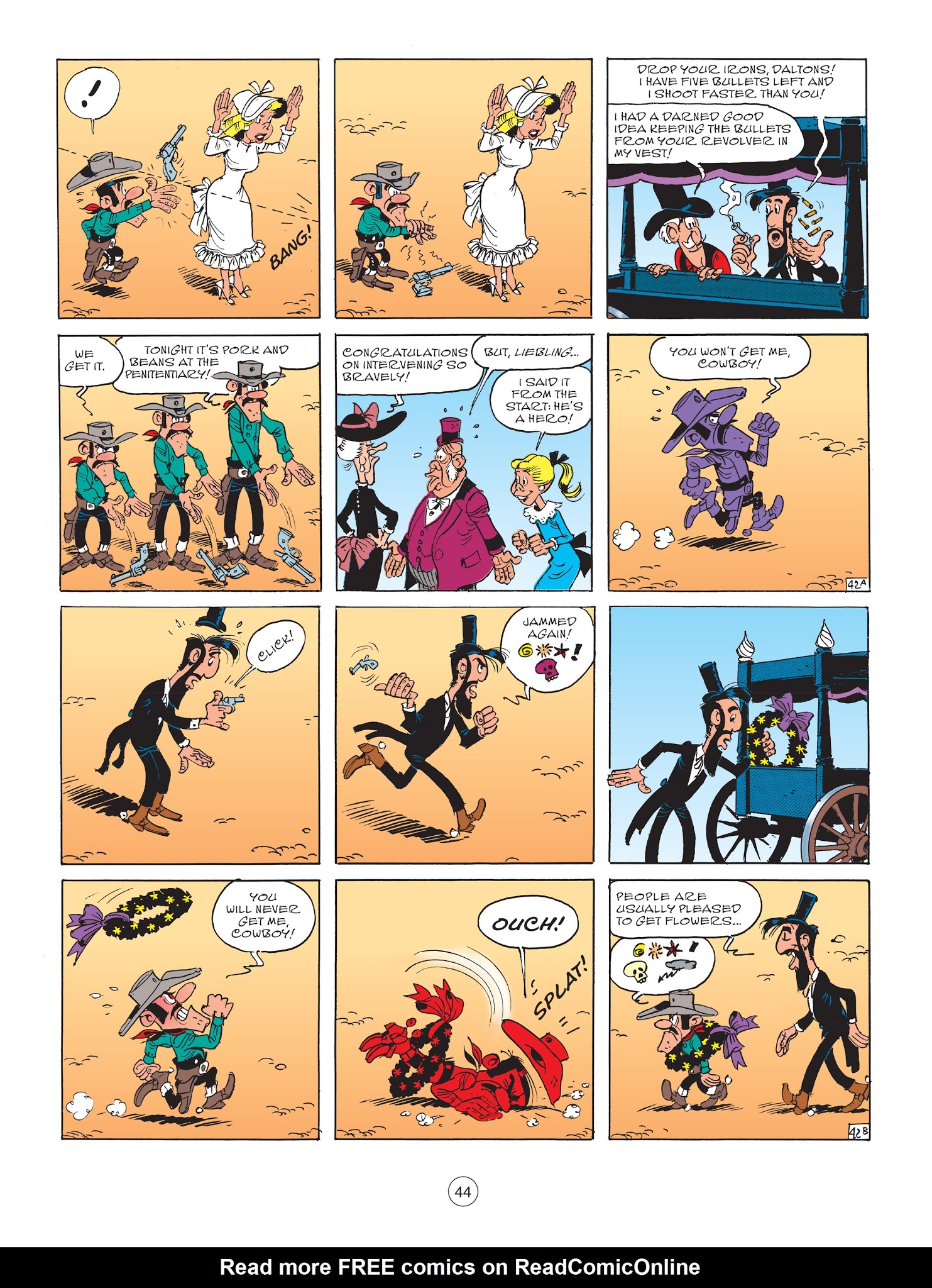 Read online A Lucky Luke Adventure comic -  Issue #64 - 45
