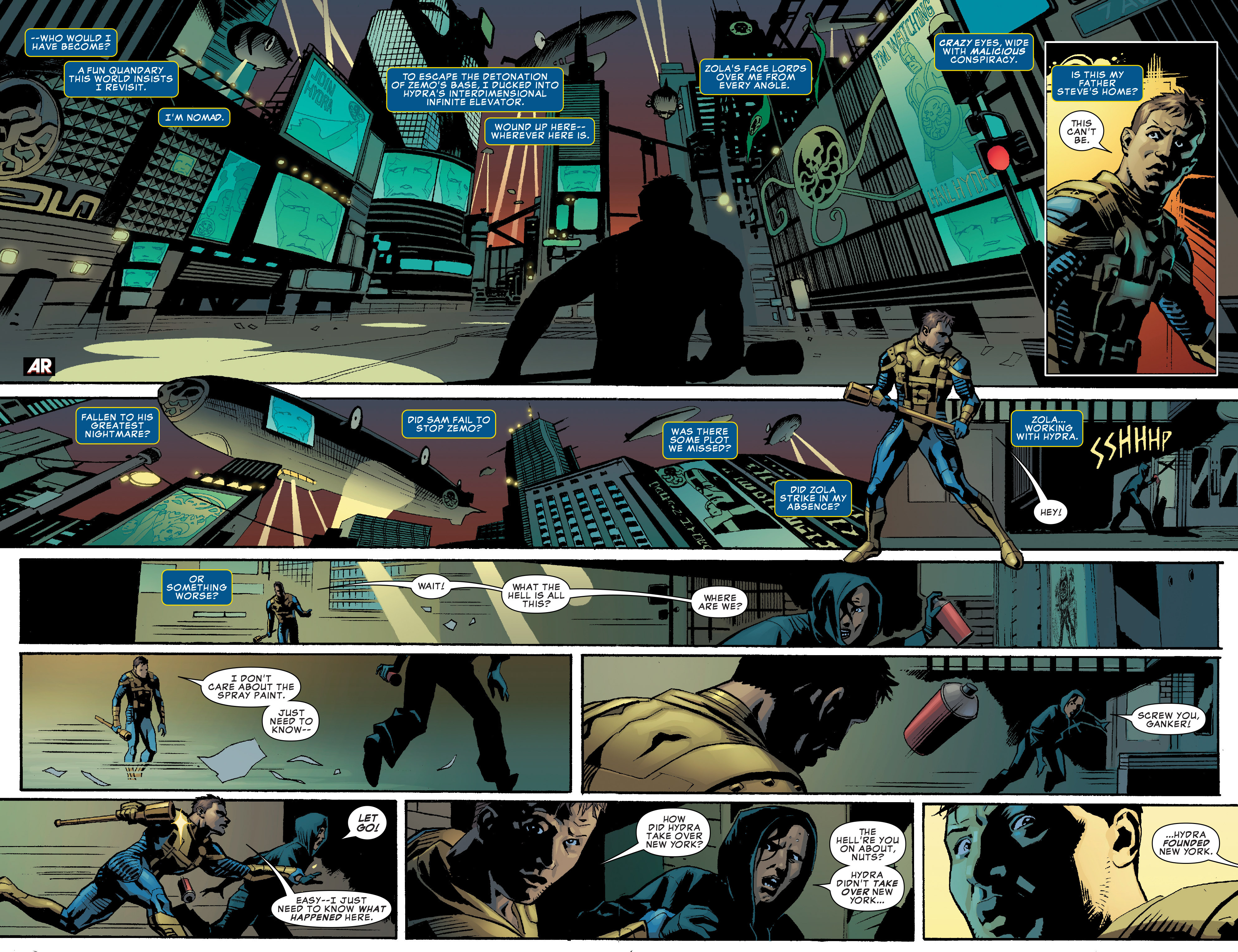 Read online Hail Hydra comic -  Issue #1 - 4