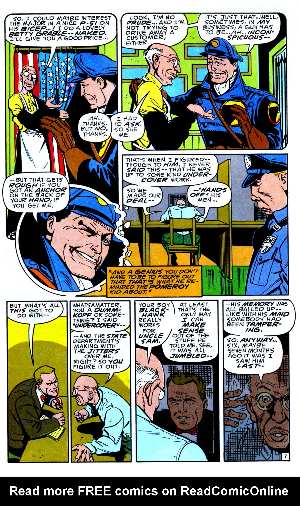 Blackhawk (1989) Issue #9 #10 - English 8