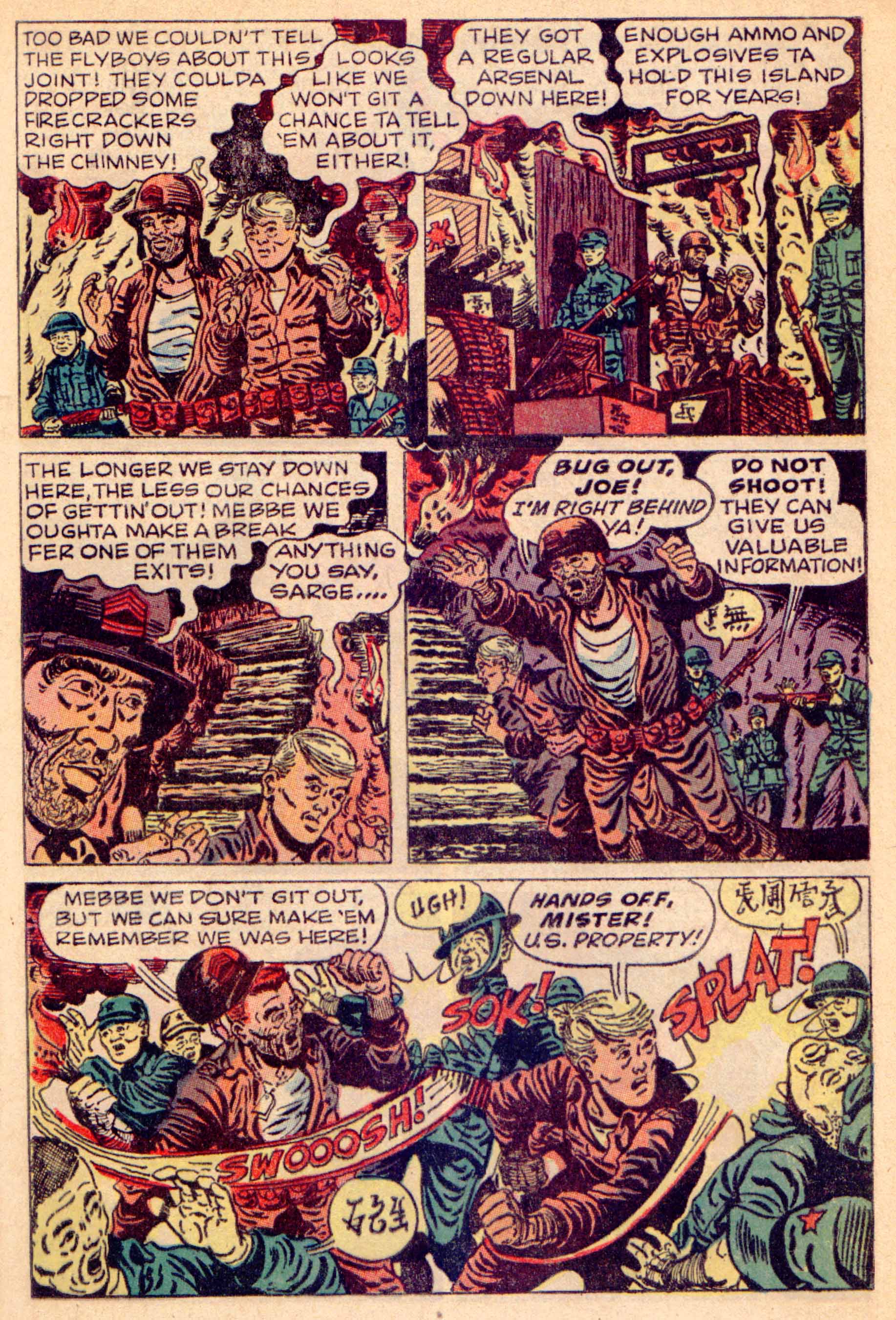 Read online Super Green Beret comic -  Issue #1 - 45