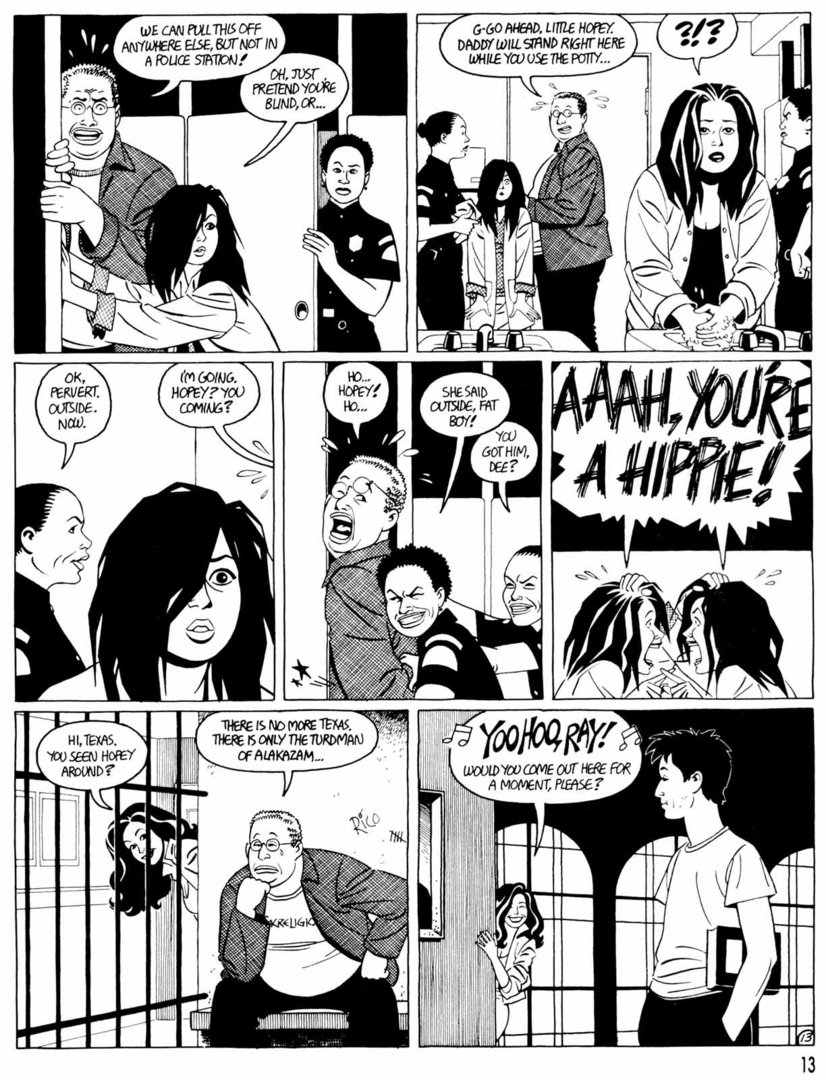 Read online Love and Rockets (1982) comic -  Issue #30 - 16