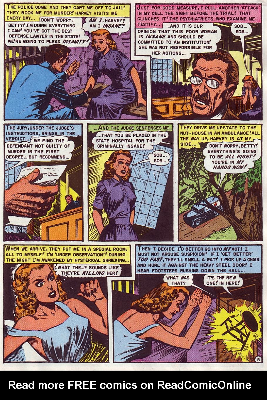 Read online Crime SuspenStories comic -  Issue #6 - 14