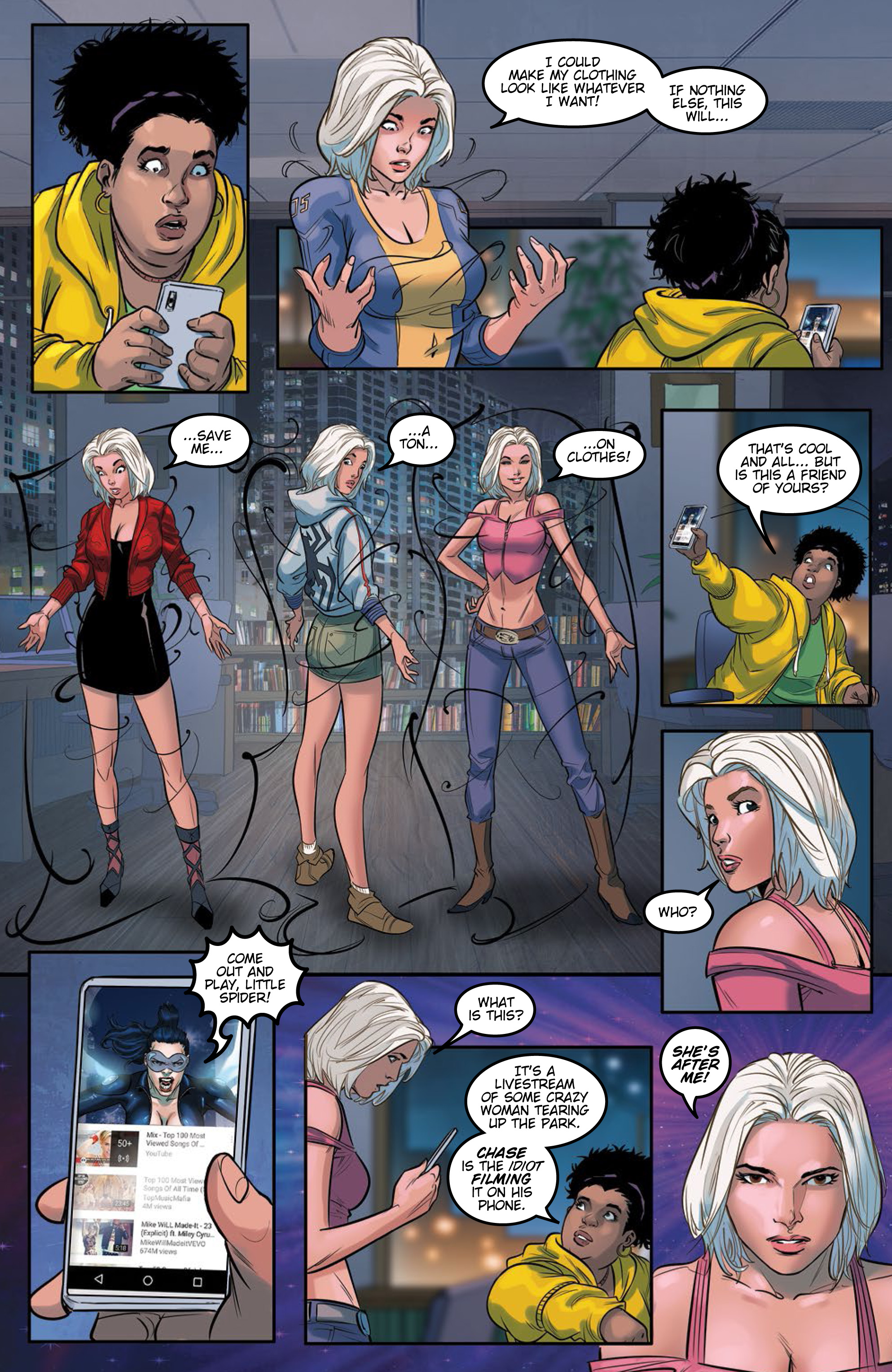 Read online White Widow comic -  Issue #2 - 24