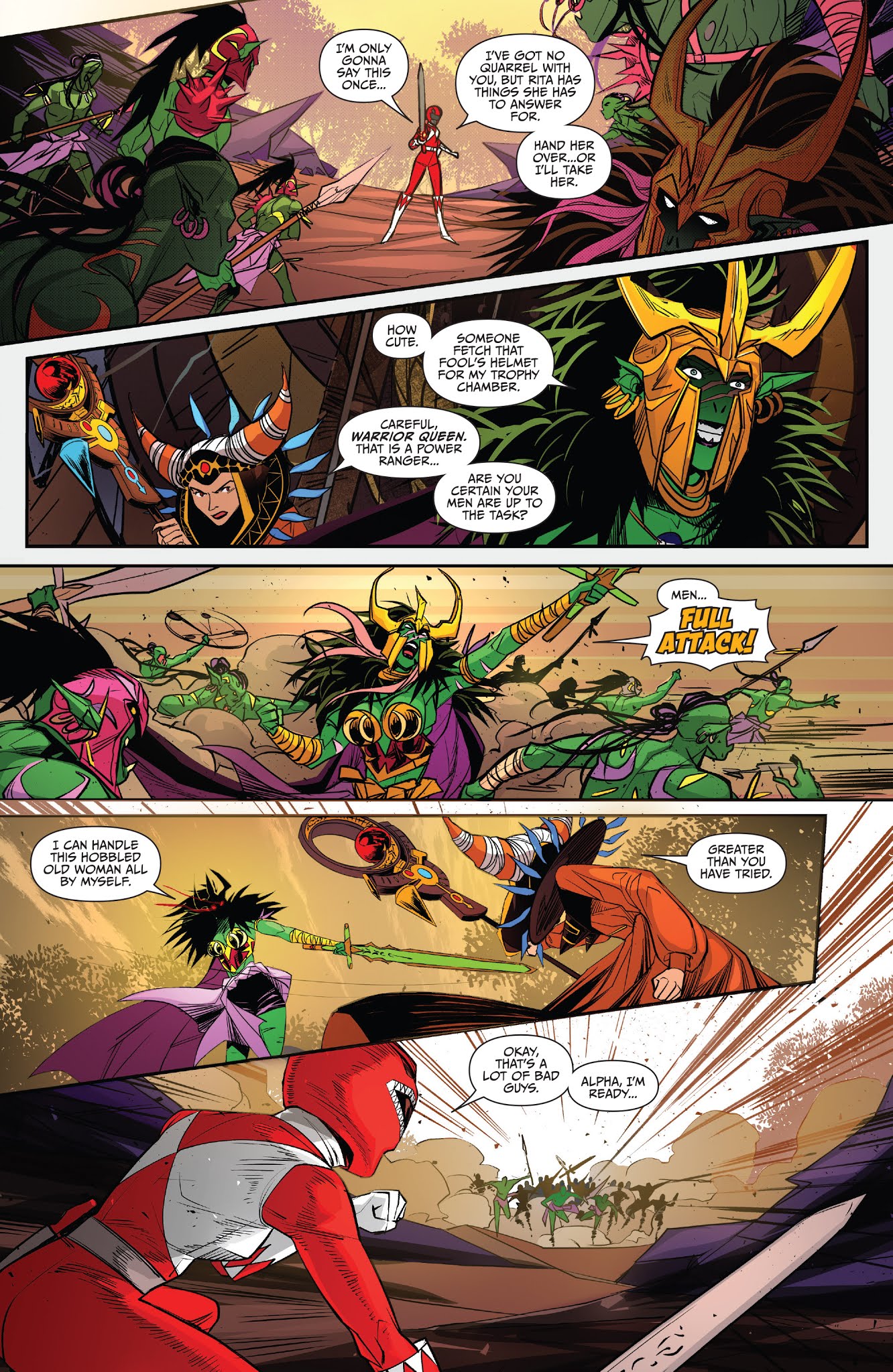 Read online Saban's Go Go Power Rangers comic -  Issue #16 - 8
