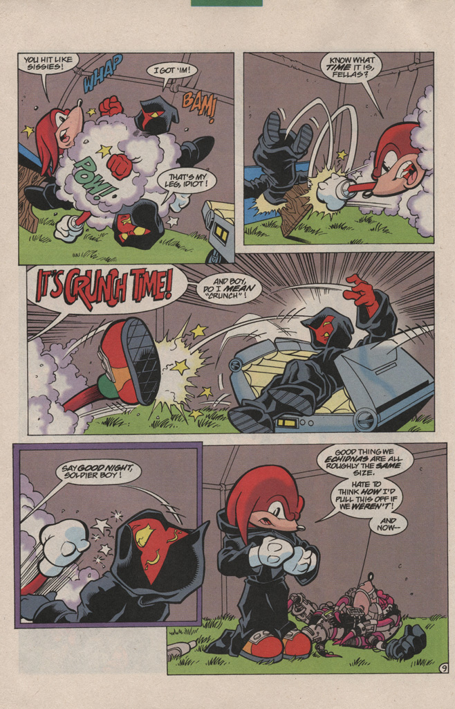 Read online Knuckles the Echidna comic -  Issue #2 - 14