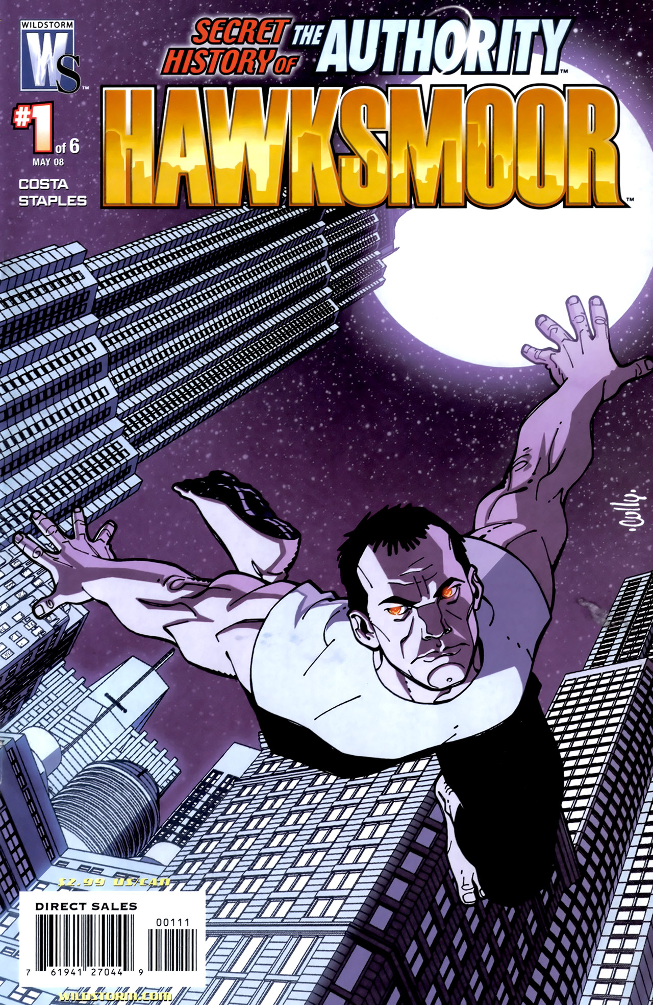 Read online Secret History Of The Authority: Hawksmoor comic -  Issue #1 - 1