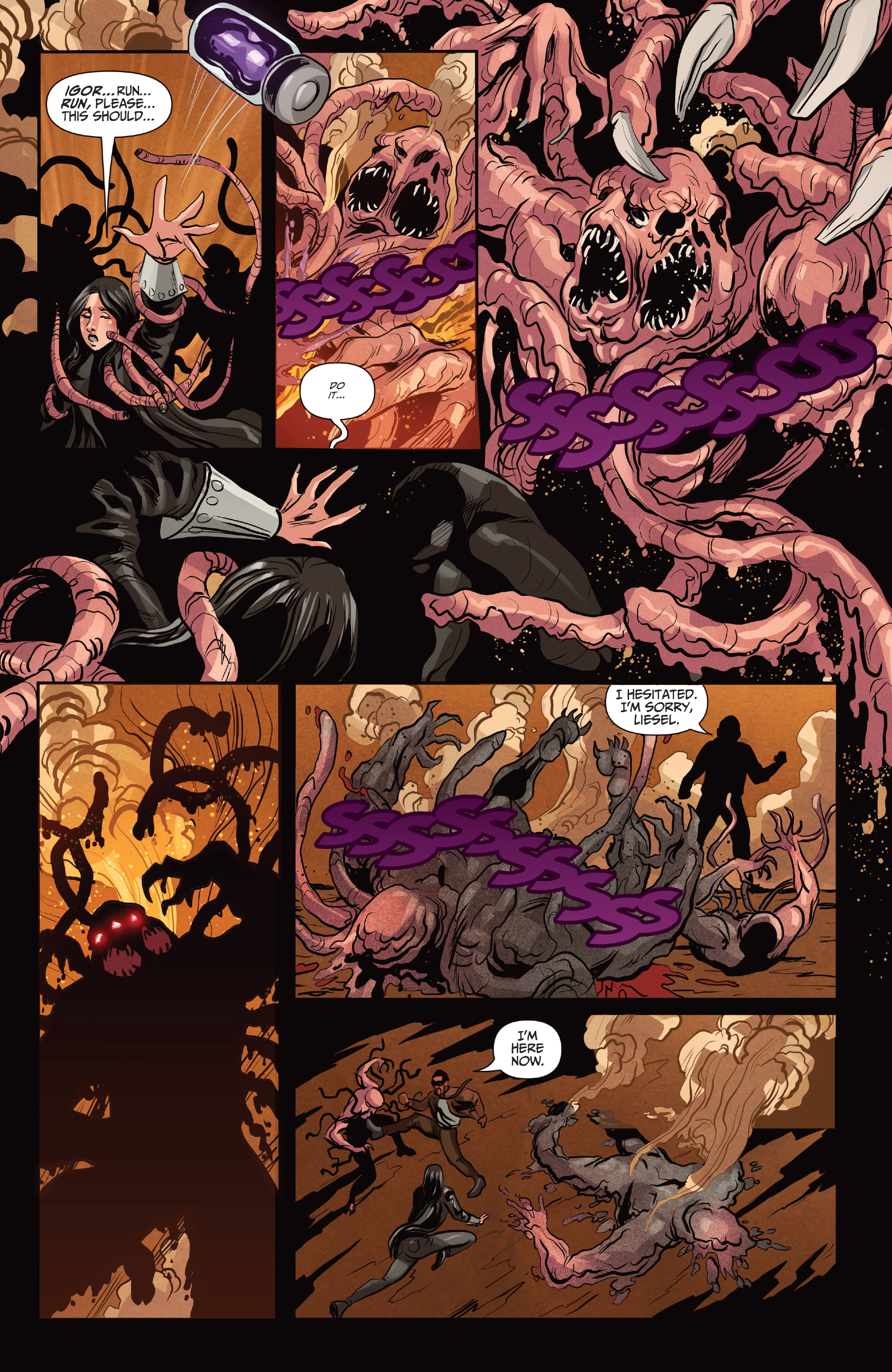 Read online Van Helsing: Bloodborne comic -  Issue # Full - 32